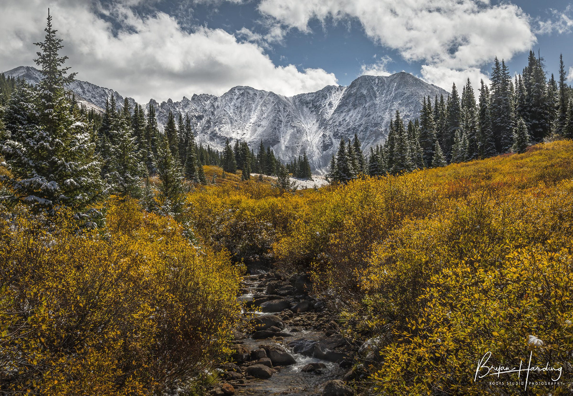 "Winter Arrives in the Rockies" - Mayflower Gulch - Summit County, Colorado