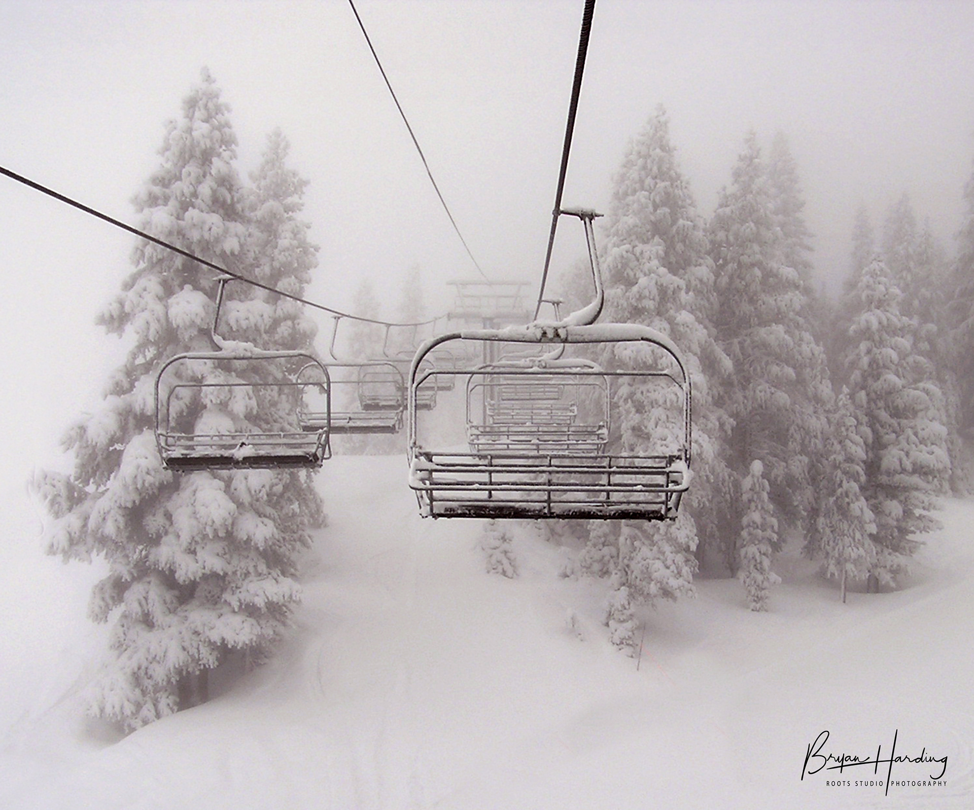 "Alone in the White Room" - Mount Rose, Nevada