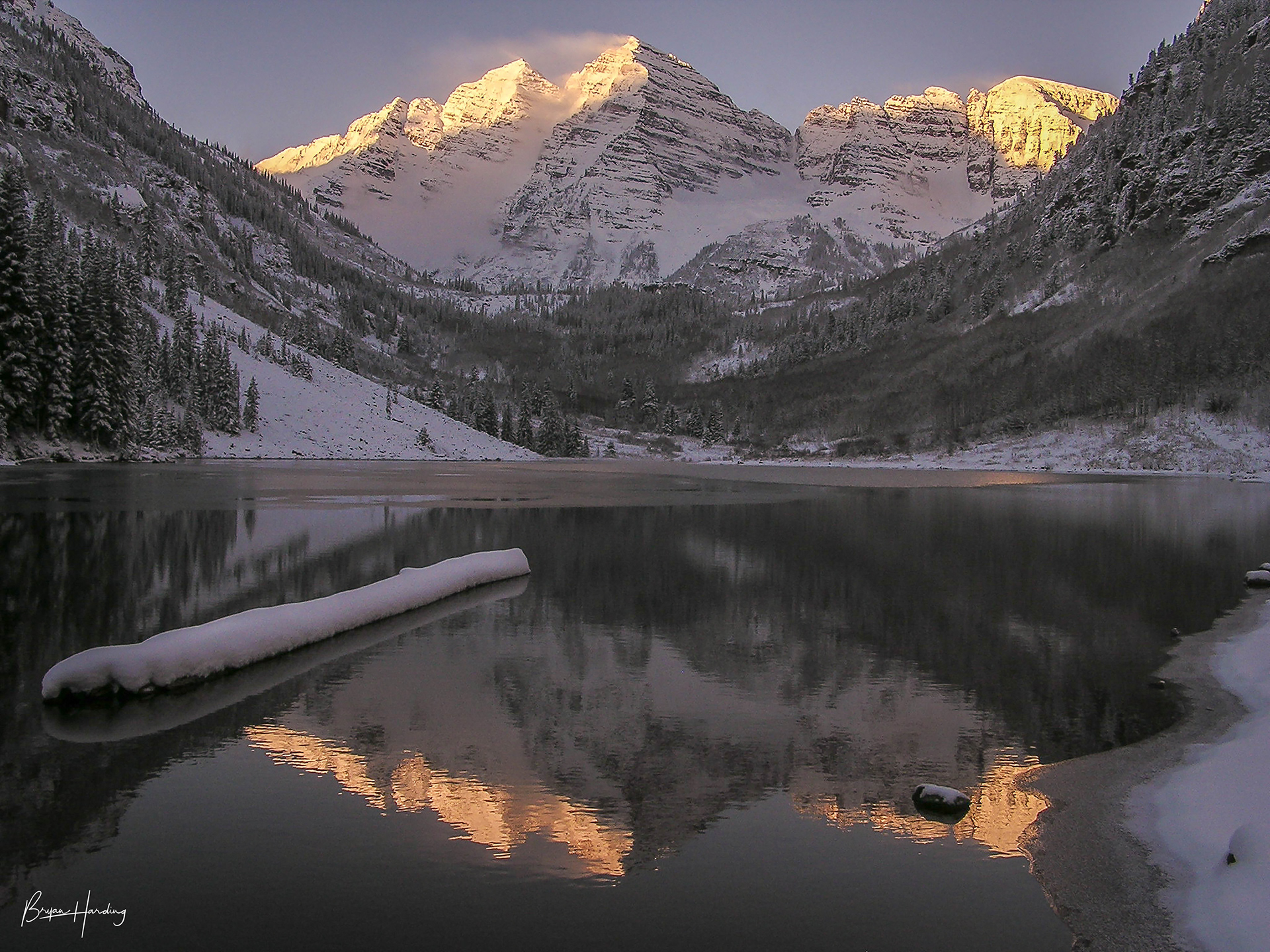"Mother Nature's Reward" - Maroon Lake - Maroon Bells/Snowmass Wilderness, Colorado