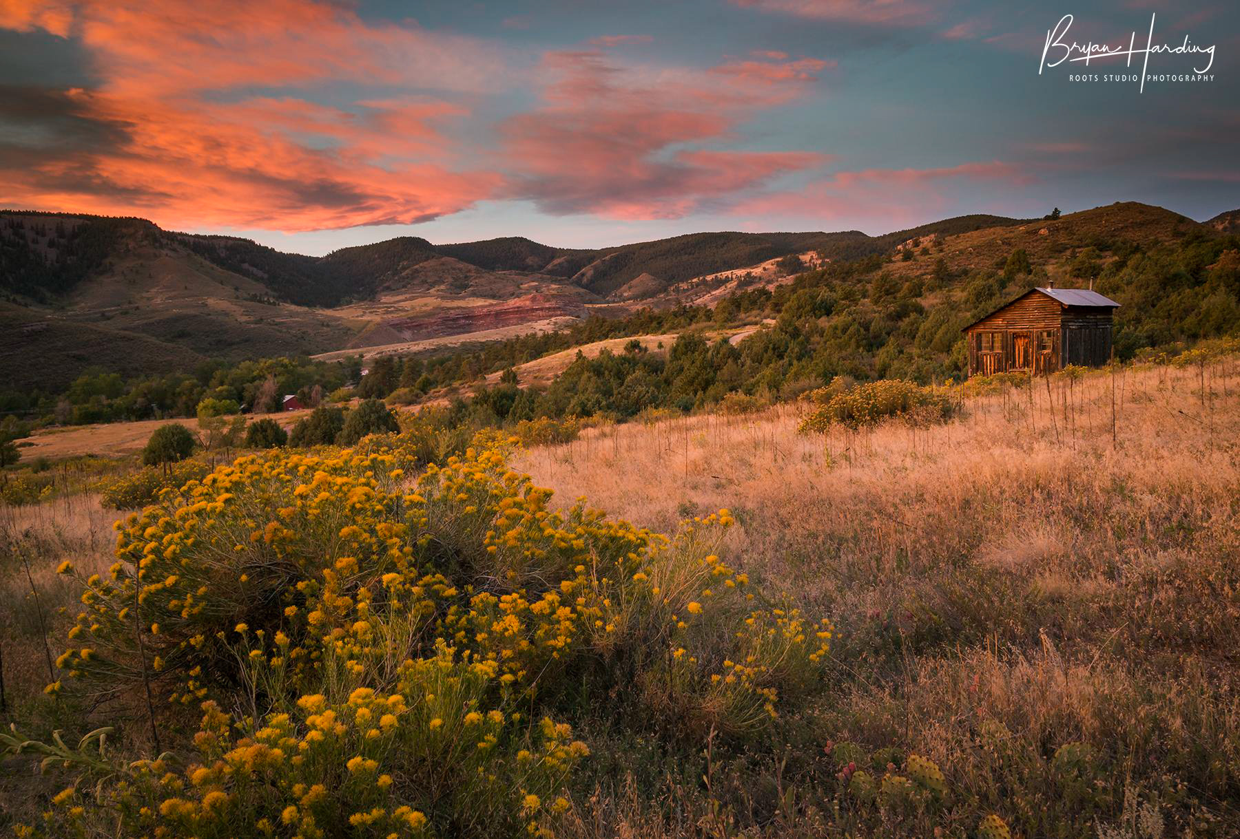 "Sunrise Over Hall Ranch" - Hall Ranch Open Space - Boulder County, Colorado