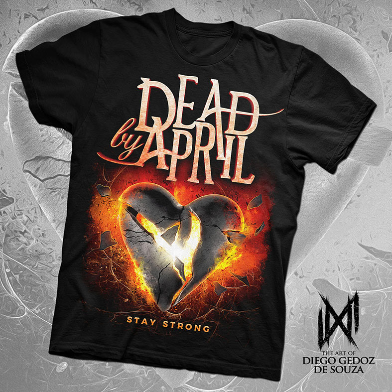 Dead by April - Men's Curved Hem T-Shirt – Dead By April