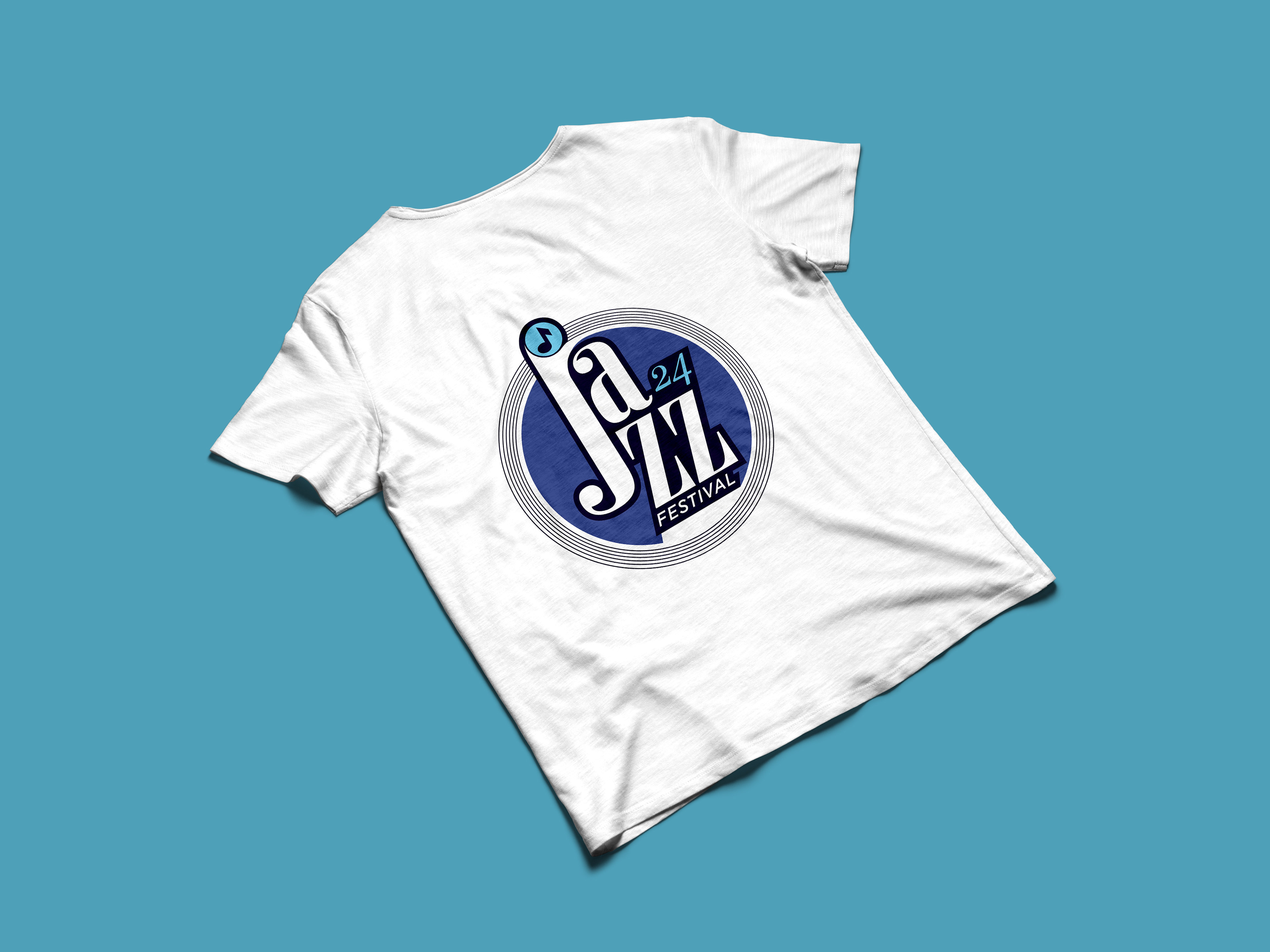 Jazz T-Shirt Mockup 1 (Back Side)