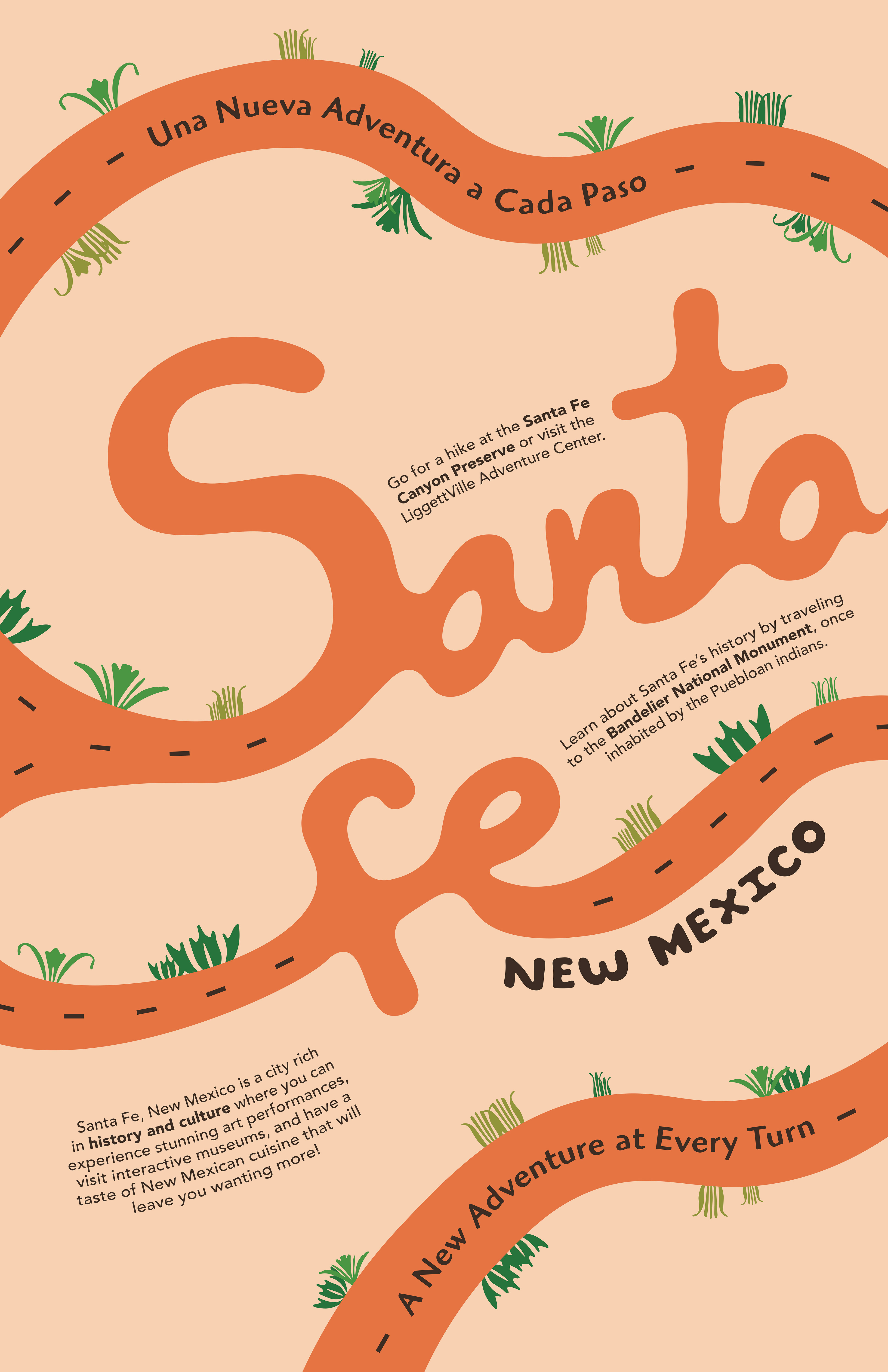 Santa Fe Poster