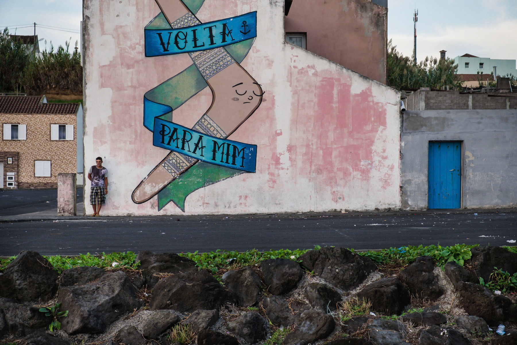 Fishermen neighborhood, Rabo de Peixe, Azores, September 2018