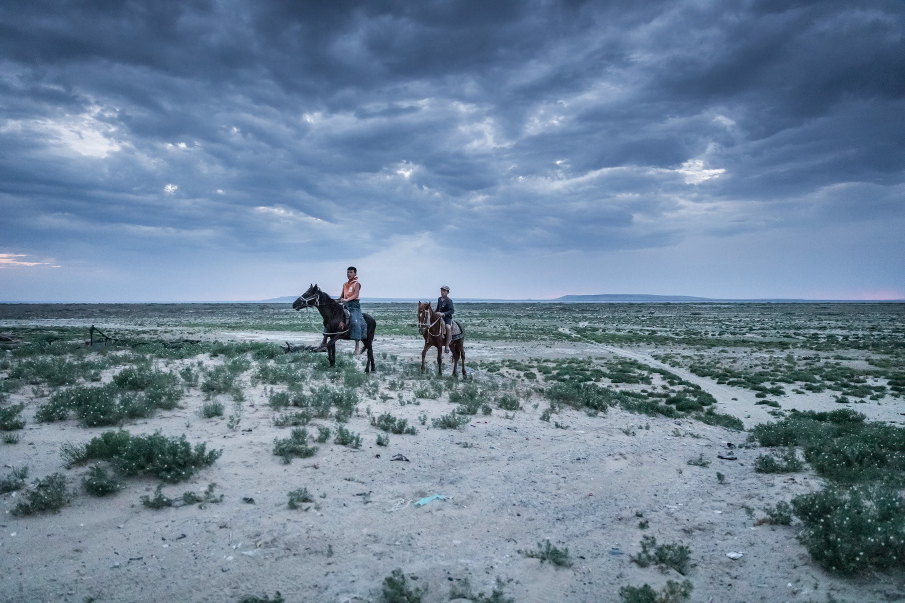 Tastubek near the Aral Sea, Kazakhstan, June 2019