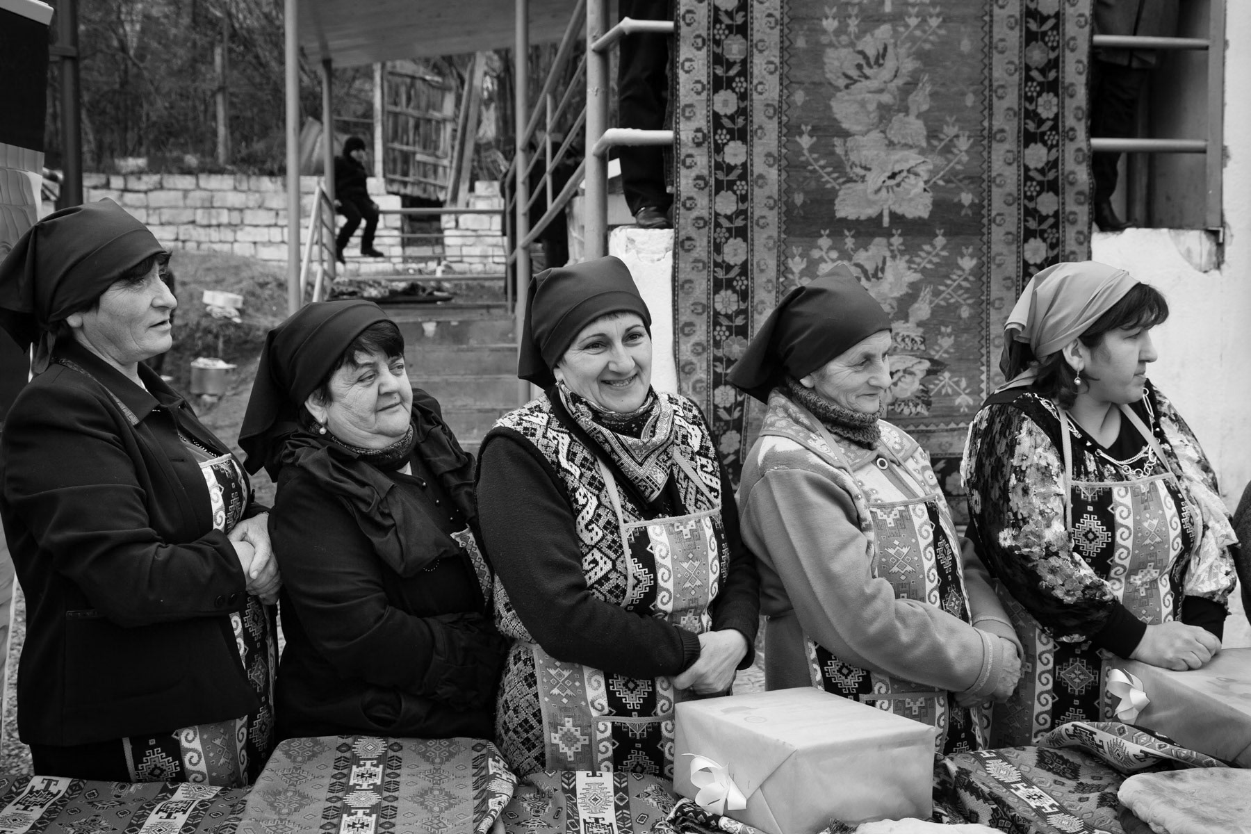 Eight of March celebration in Gansk village, Askeran region, March 2014
