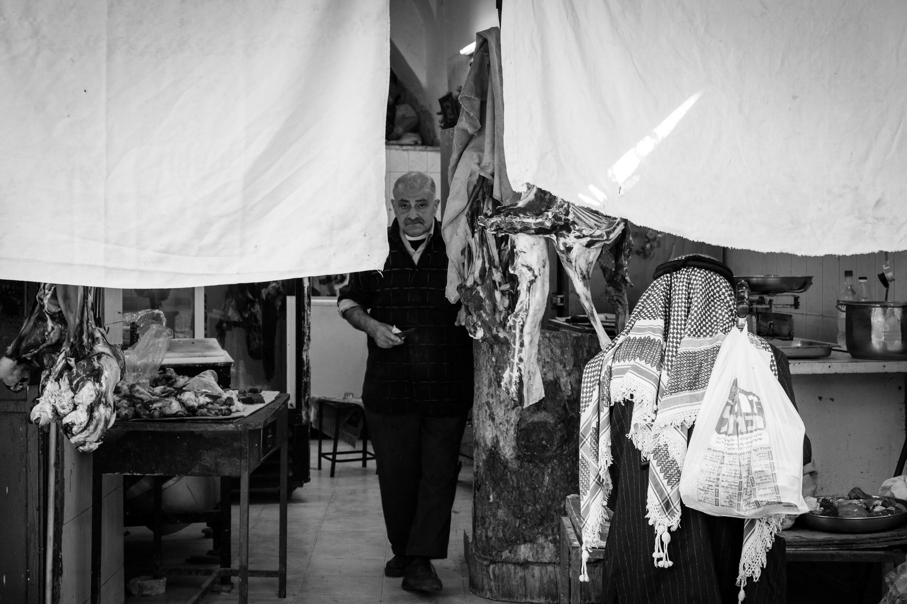Old City market in Hebron, Palestine, November 2013