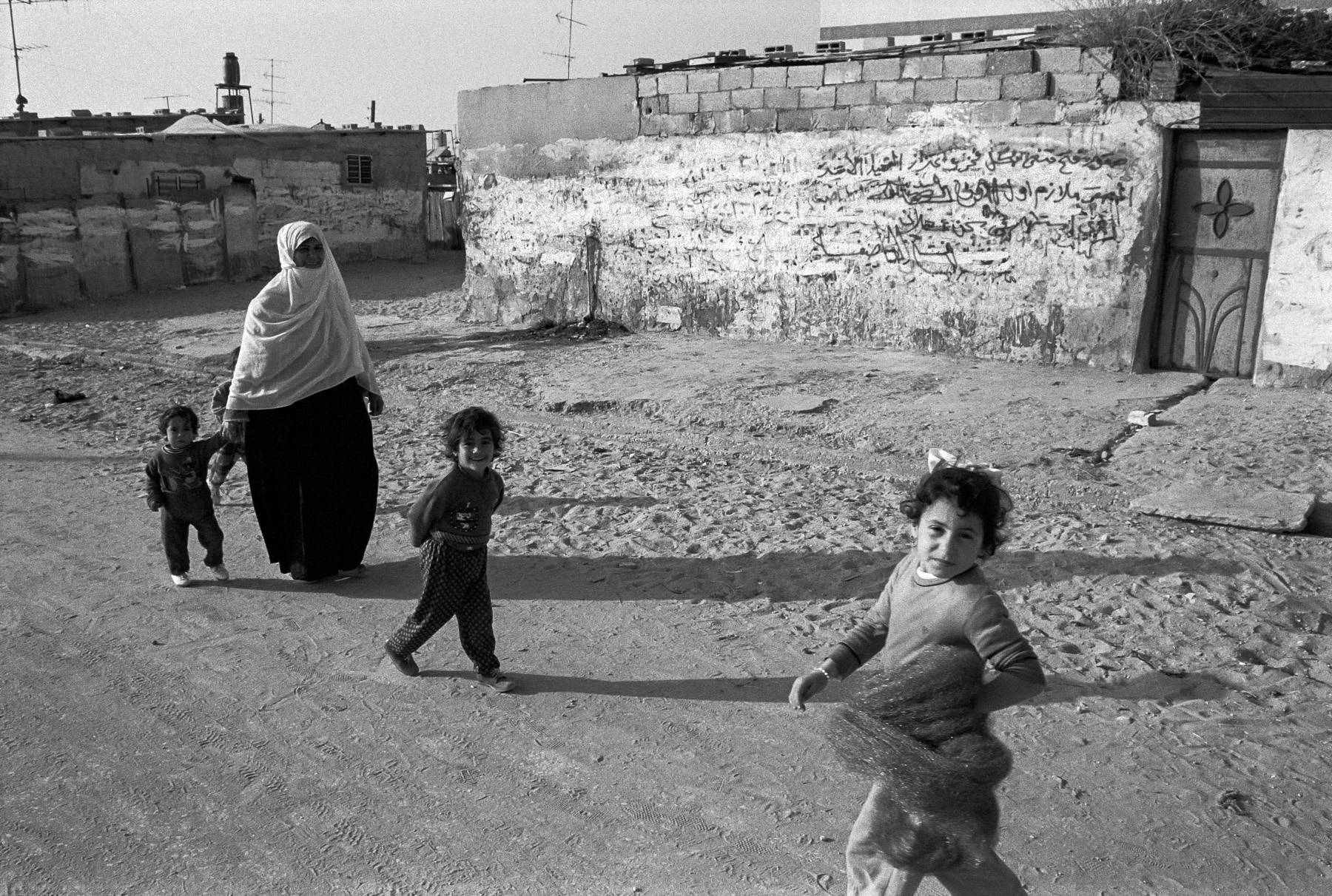 Beach camp in Gaza, 1993