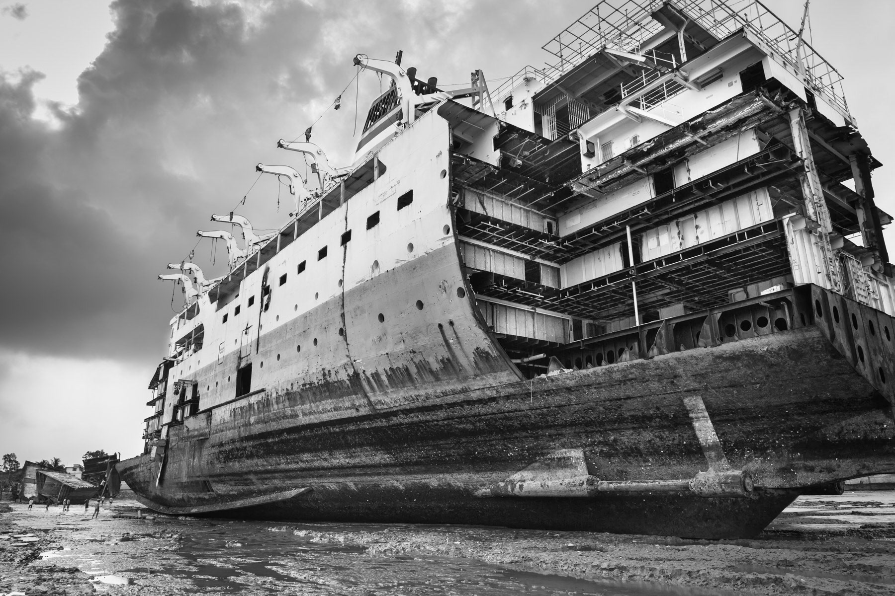 Ship-breaking yards of Chittagong, June 2015