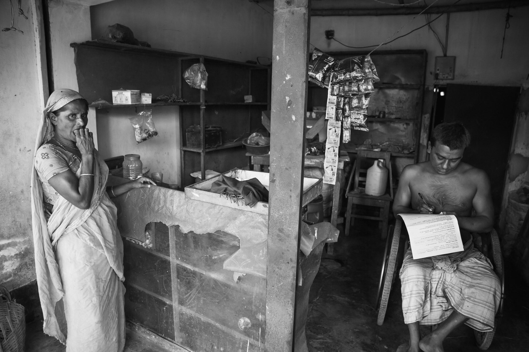 Reintegration in society after a spinal cord injury, Horipup village in Bogra district, Bangladesh, October 2014