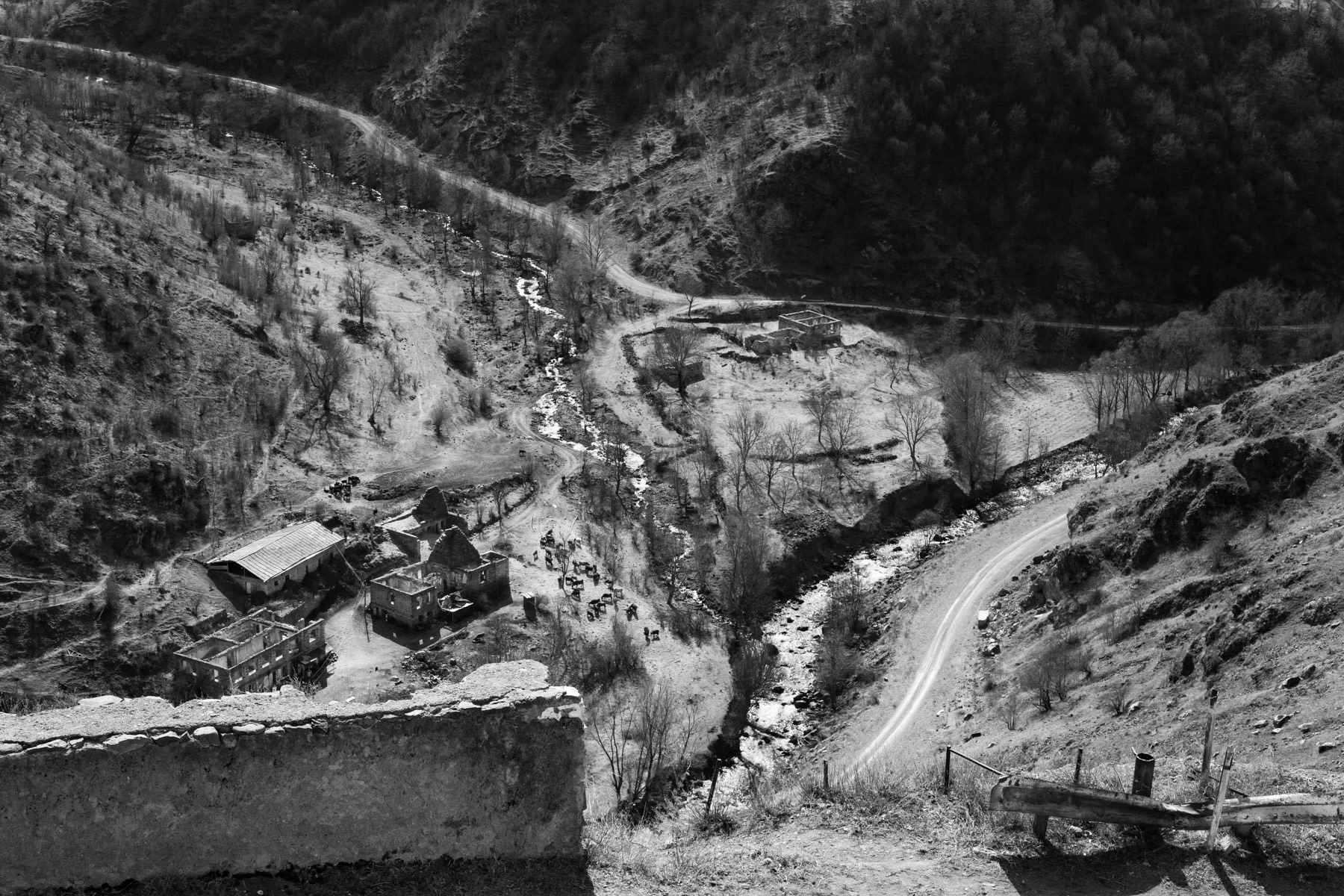 Karvachar region, Karabakh, February 2014