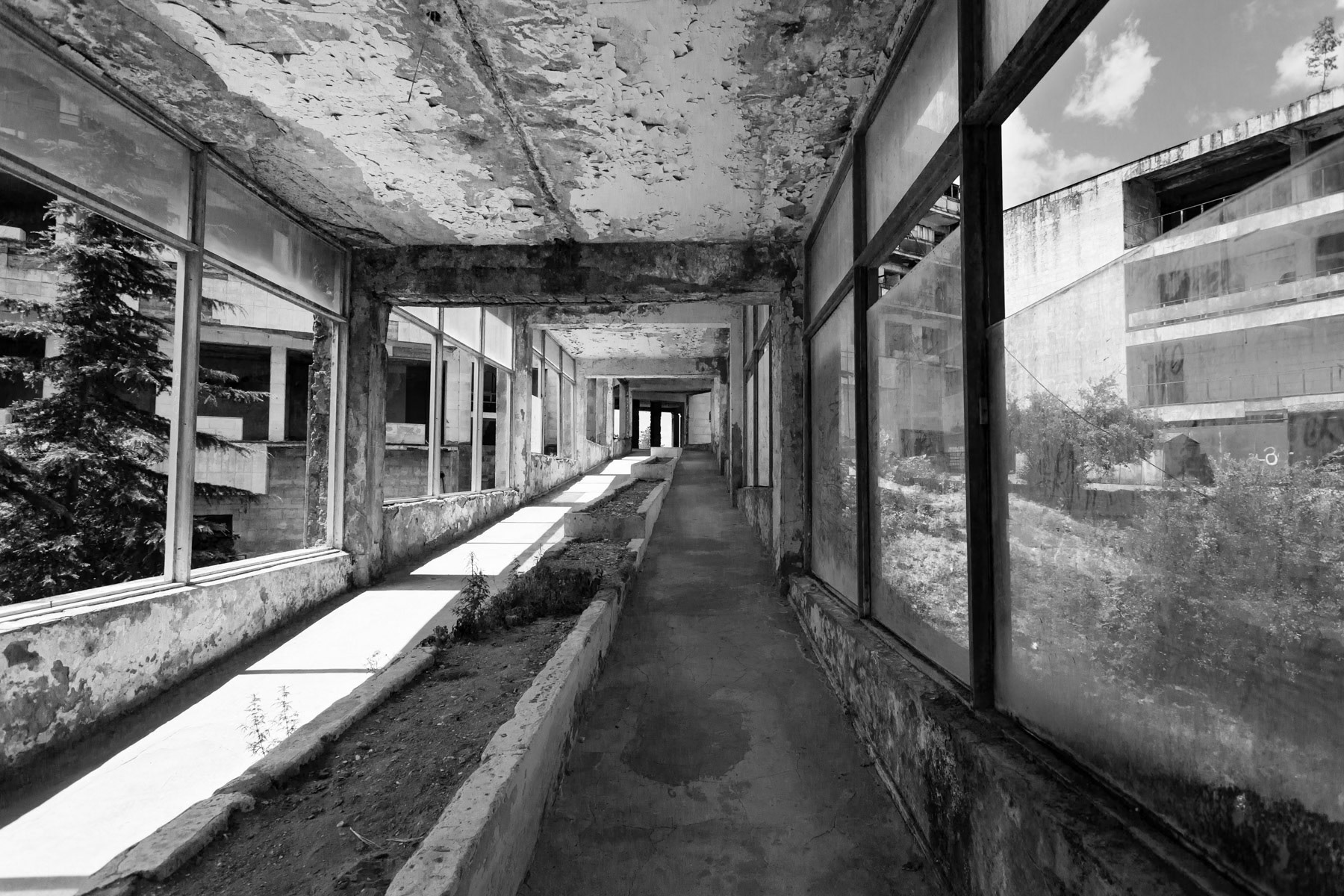 Collective centre for IDP's from Abkhazia, Tskaltubo in Georgia, July 2014