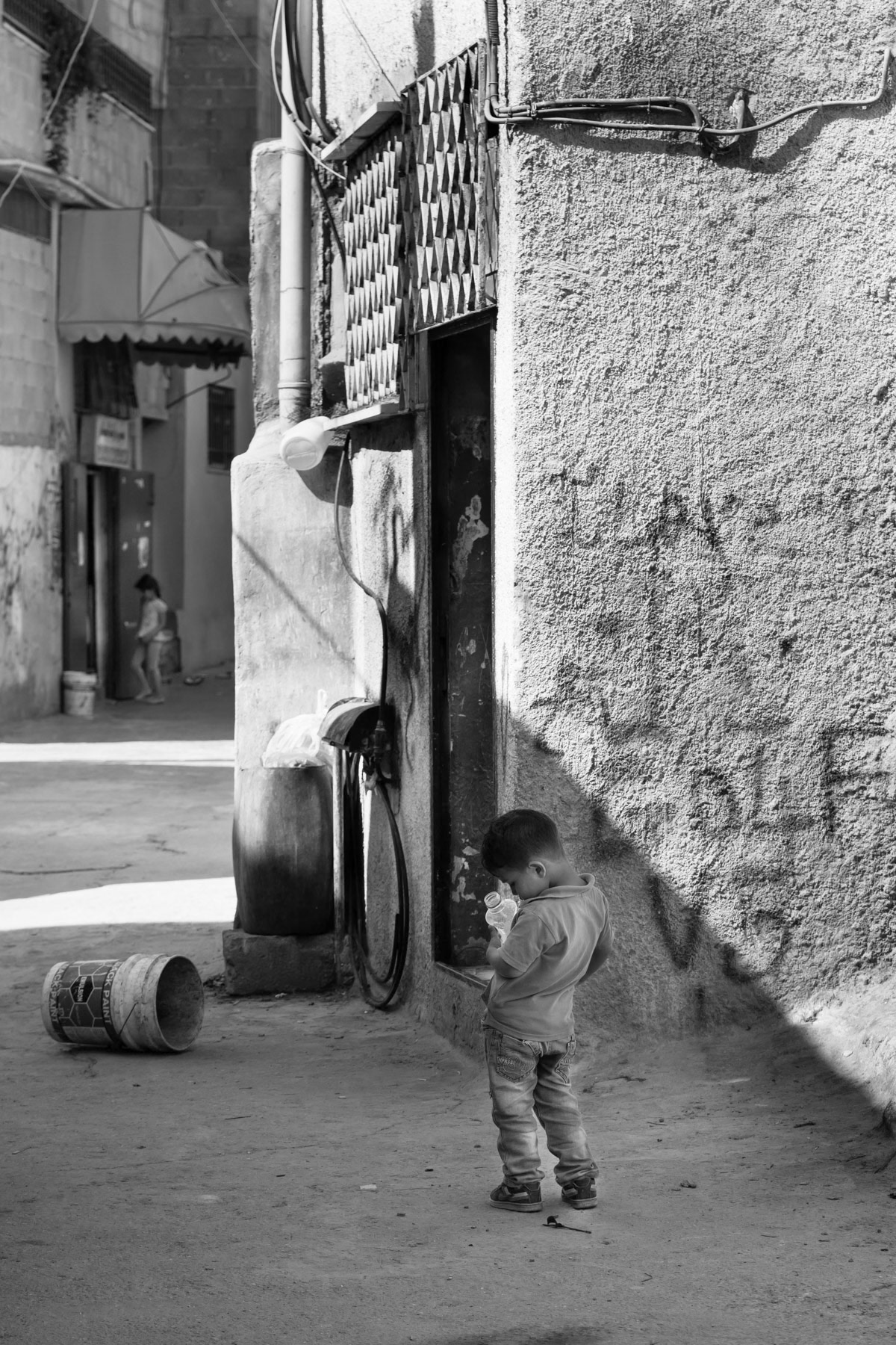 Aida Refugee Camp in Bethlehem, West Bank, May 2014