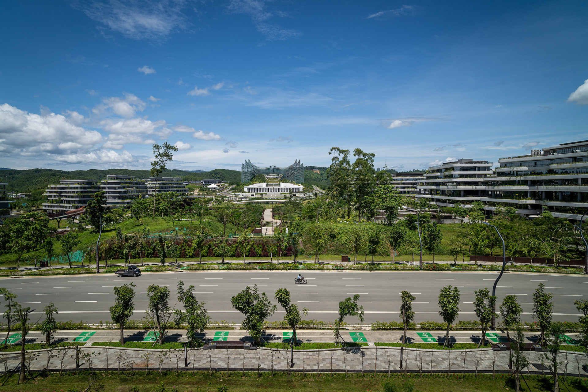 Relocating the capital doesn't relocate the problems. Jakarta continues to sink while these billions remain frozen in the forest. Ibu Kota Nusantara (IKN), Borneo, Indonesia, January 2026