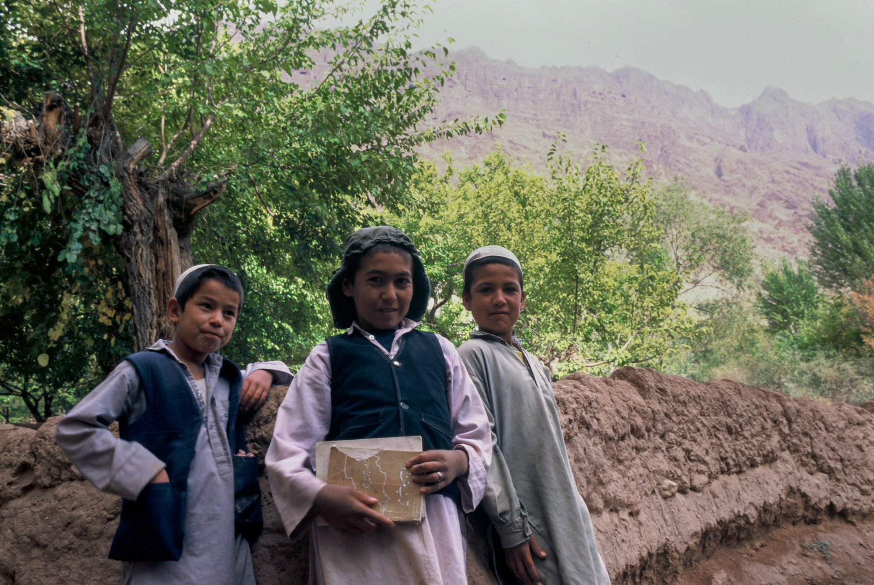 Bamyian province in central Afghanistan, 1995