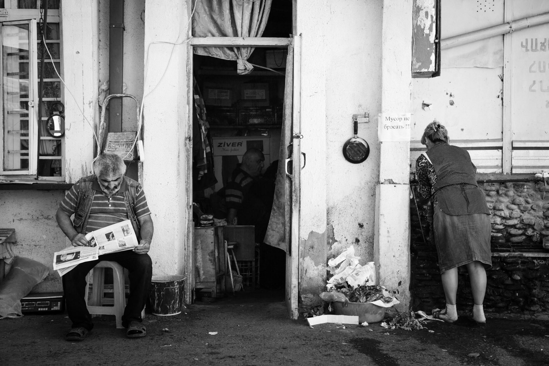 Stepanakert market place, October 2013