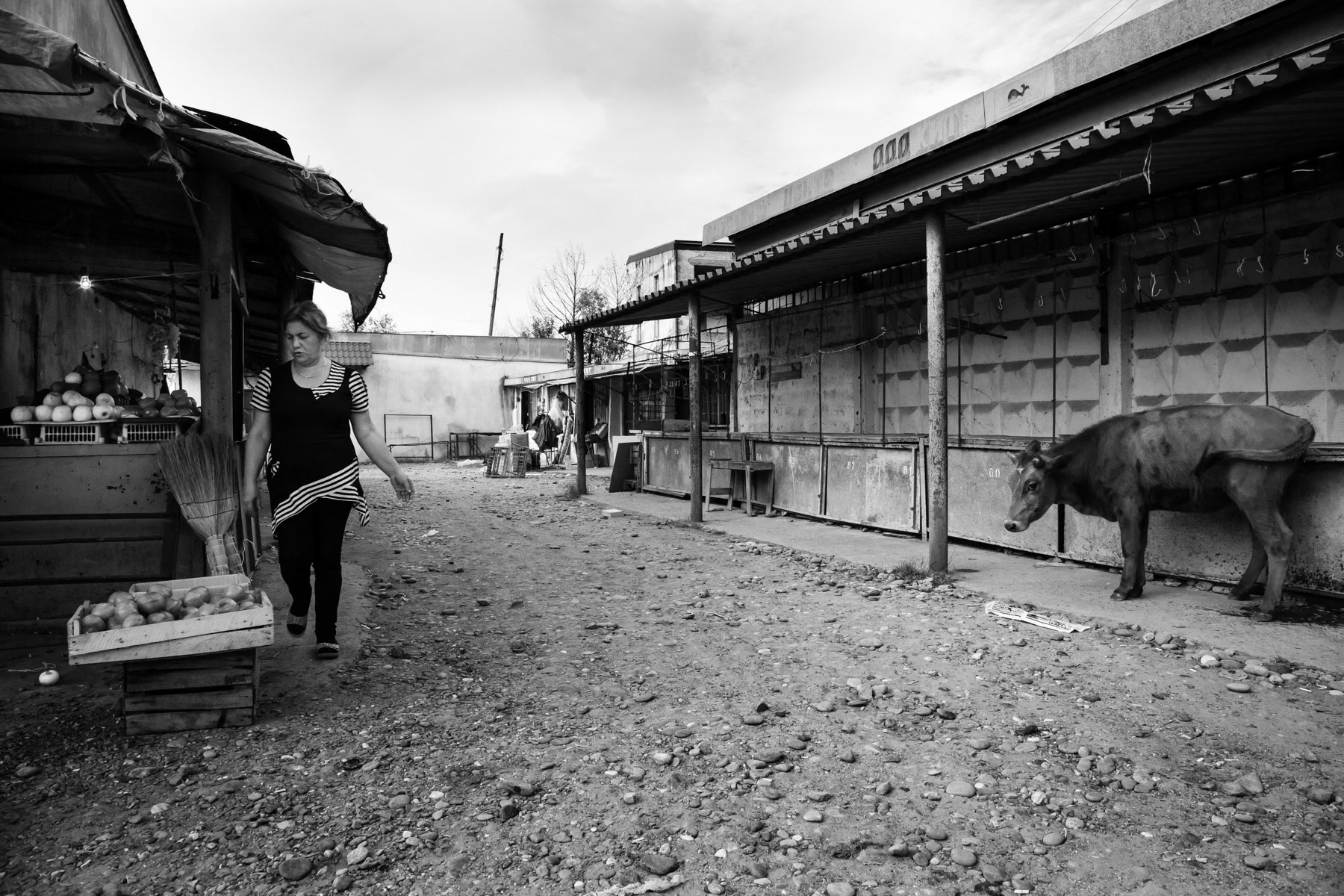 Market place of Gali, Abkhazia, October 2013
