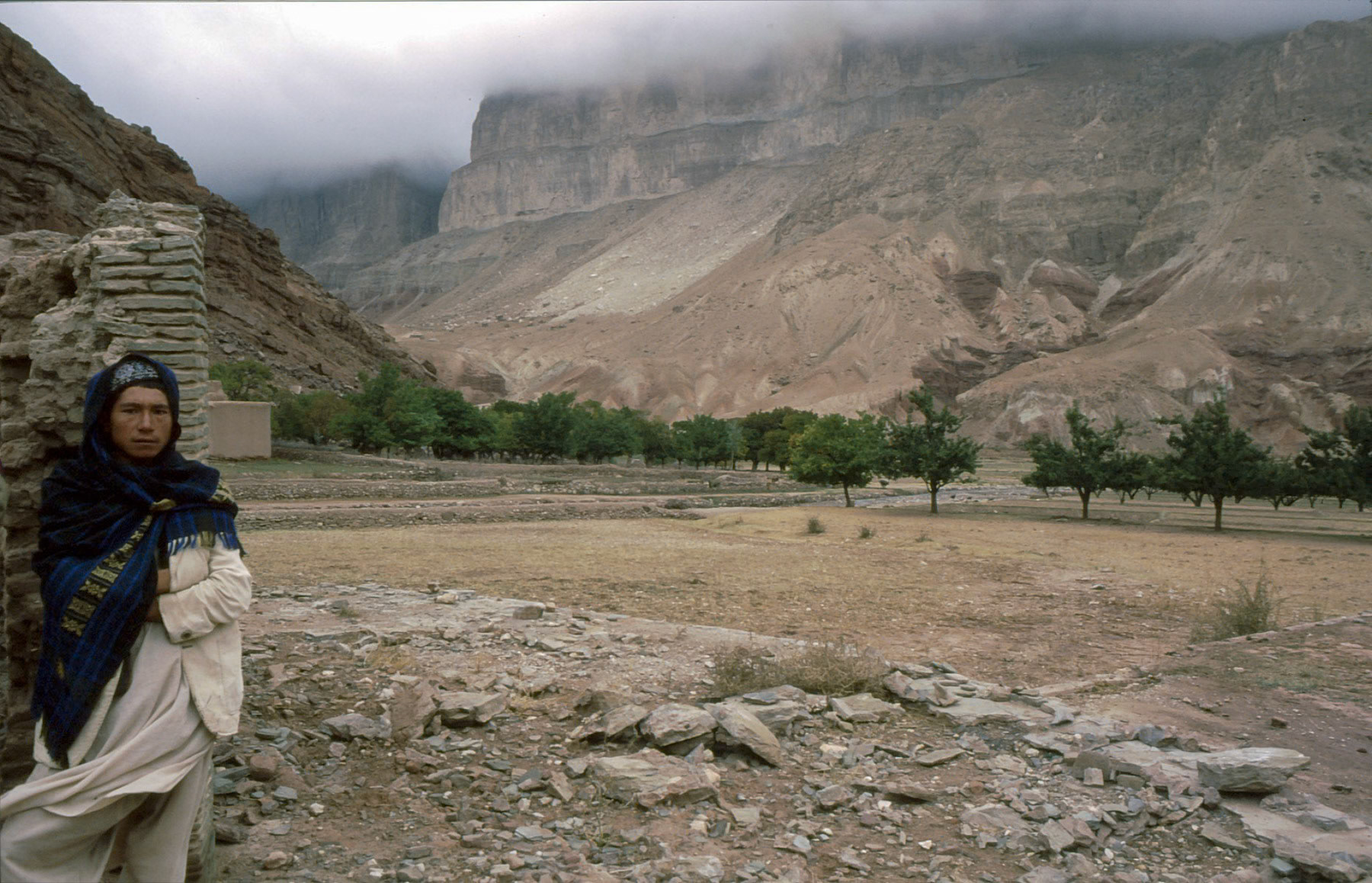 Afghan villagers in remote places of central Afghanistan, 1995