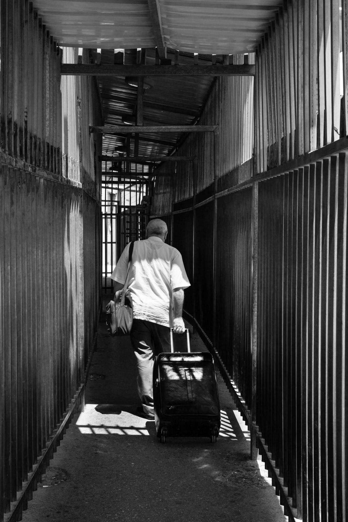 Crossing into Jerusalem, Check-point 300 in Bethlehem, Palestine, July 2013