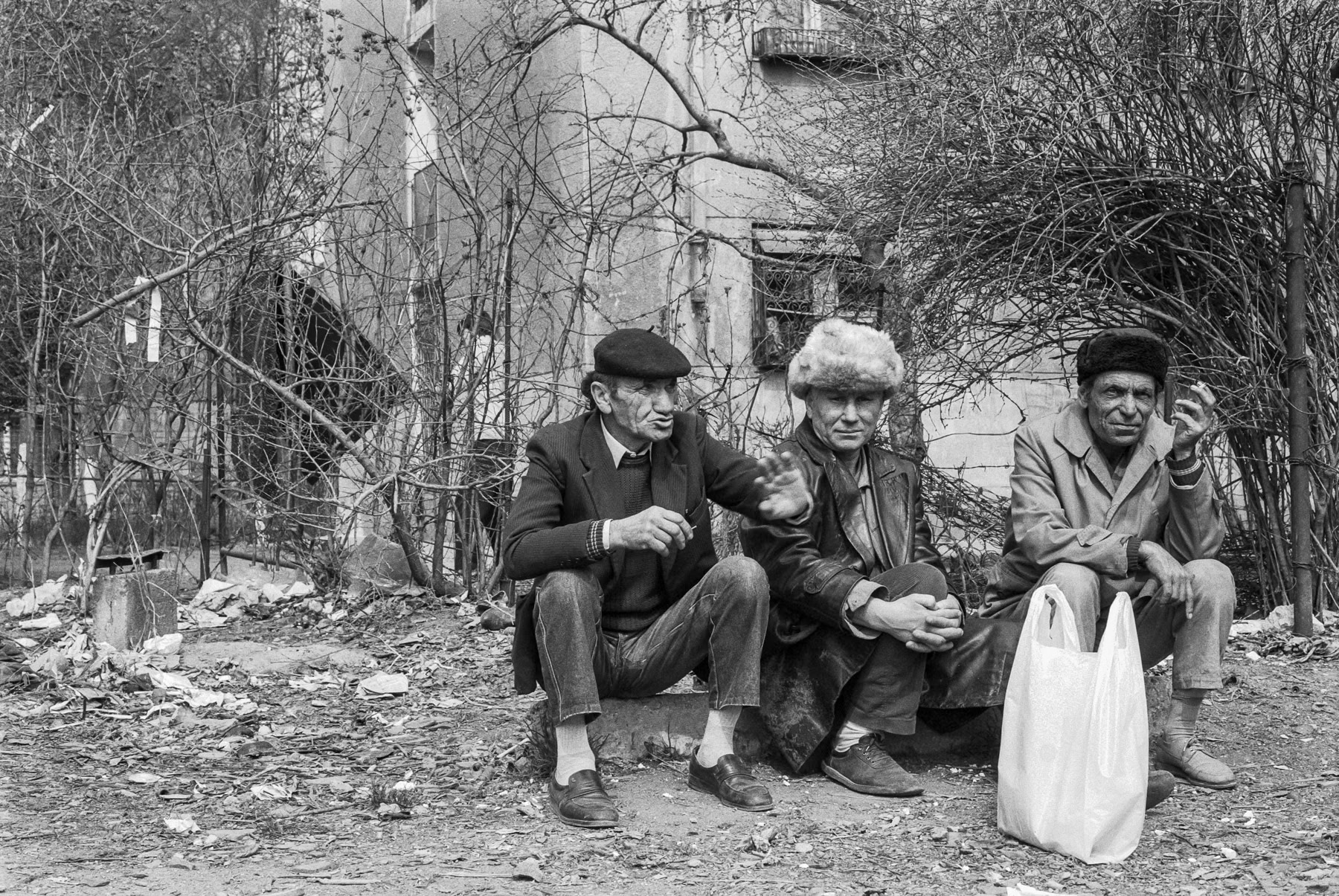 Neighbourhood in the periphery of Bucharest, April 1991