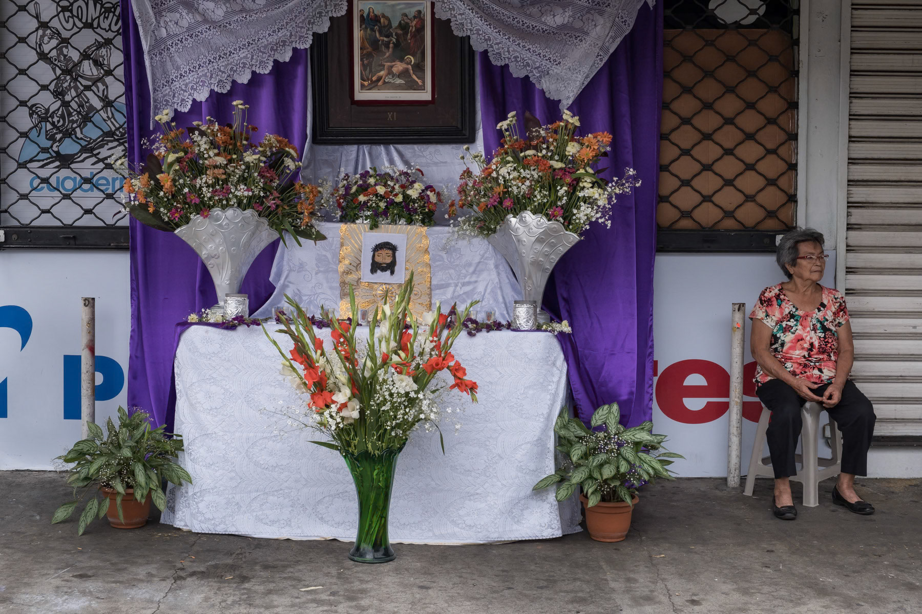 Easter in Antiguo Cuscatlan near San Salvador, El Salvador, April 2019