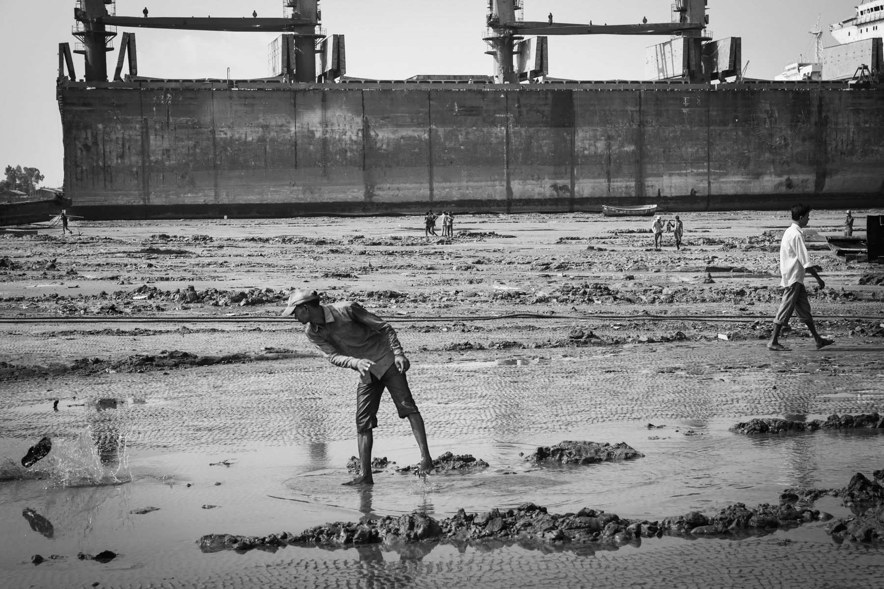 Ship-breaking yards of Chittagong, June 2015