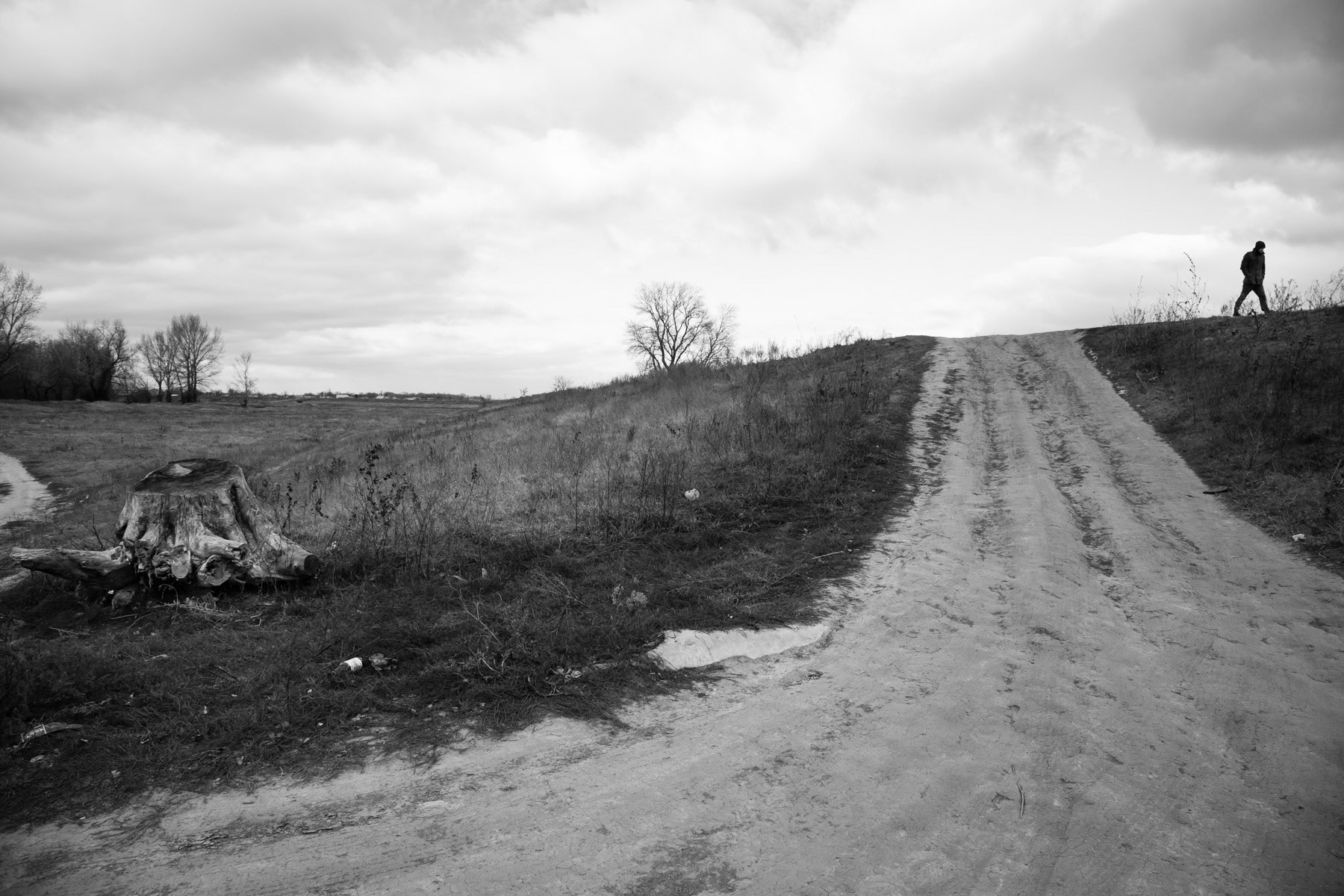 Transnistrian countryside, December 2013