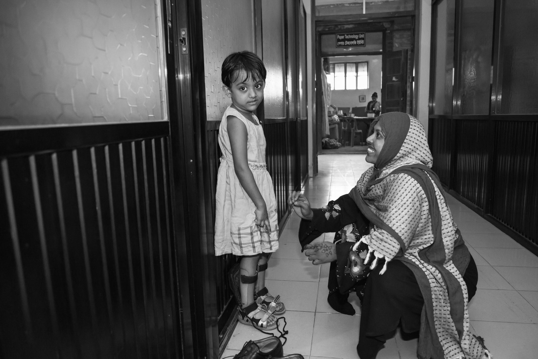 Pediatric unit, CRP Savar, Bangladesh, October 2014