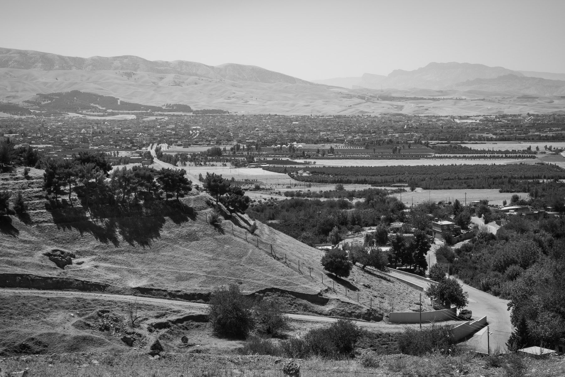 The city of Halabja in Iraqi Kurdistan where on 16 March 1988 the largest ever chemical attack was carried out against the civilian Kurdish population by the Iraqi forces ordered by Saddam Hussein and his cousin nicknamed 'Chemical' Ali. Five thousand people died that day and many more in the years and decades after as a consequence of chemical exposure. Today, less than 500 victims live in Halabja. Halabja, Iraq, August 2018