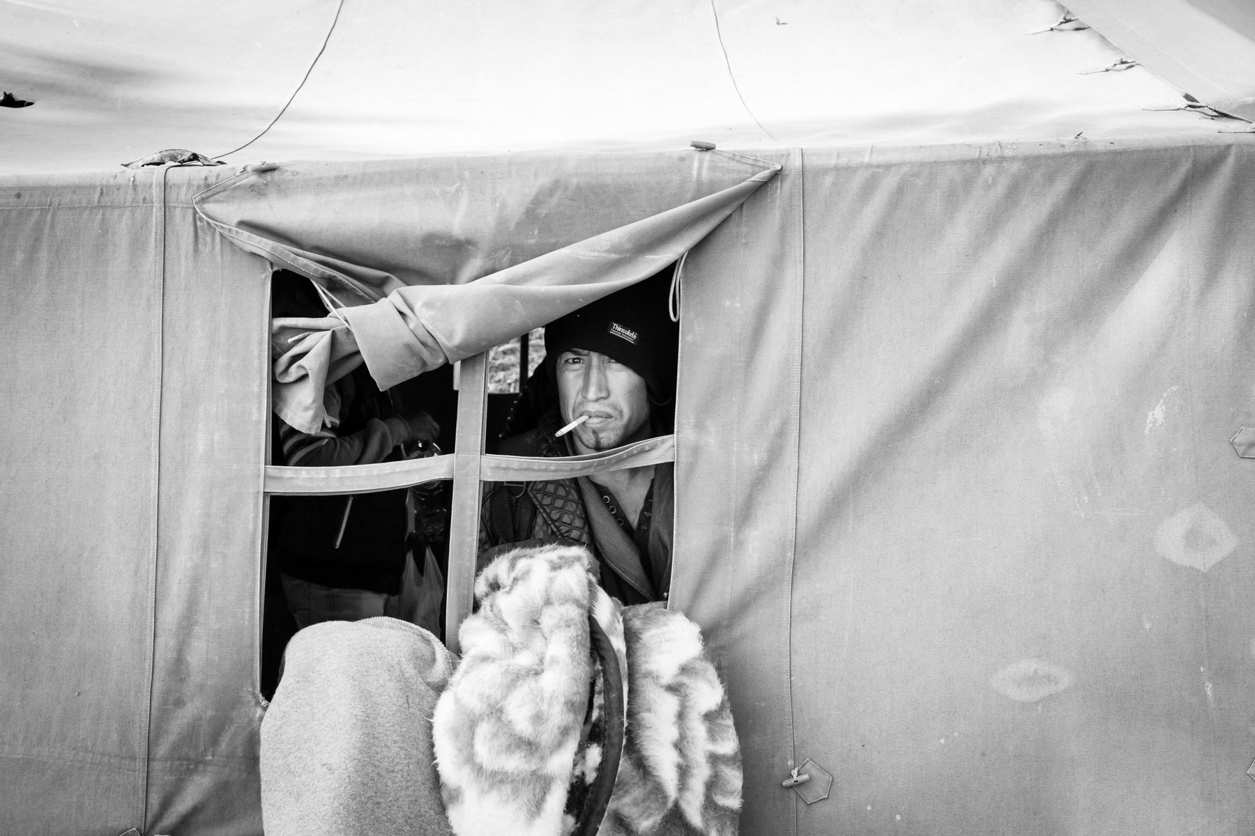 Berkasovo, main crossing from Serbia to Croatia for refugees along the western Balkan route, Serbia, October 2015