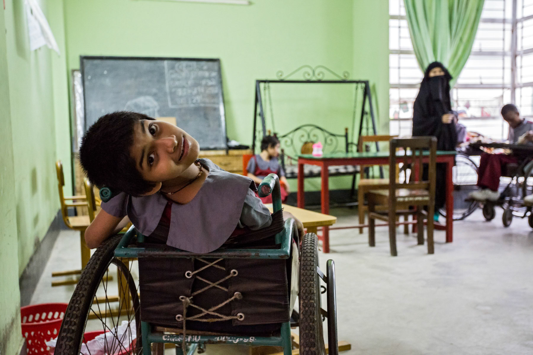 School for children with disabilities, CRP Savar, Bangladesh, April 2014