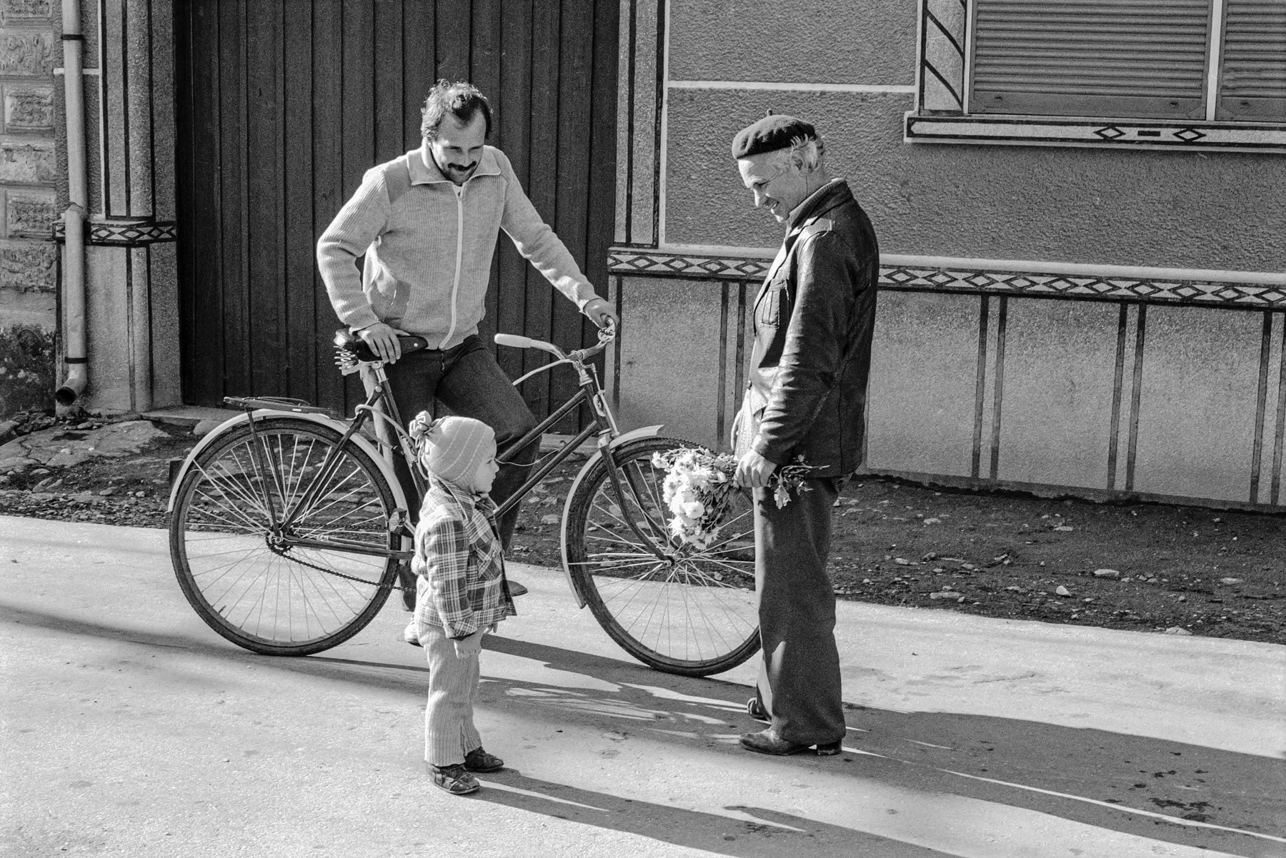 Encounter in Toplet, a village in western Romania, November 1990