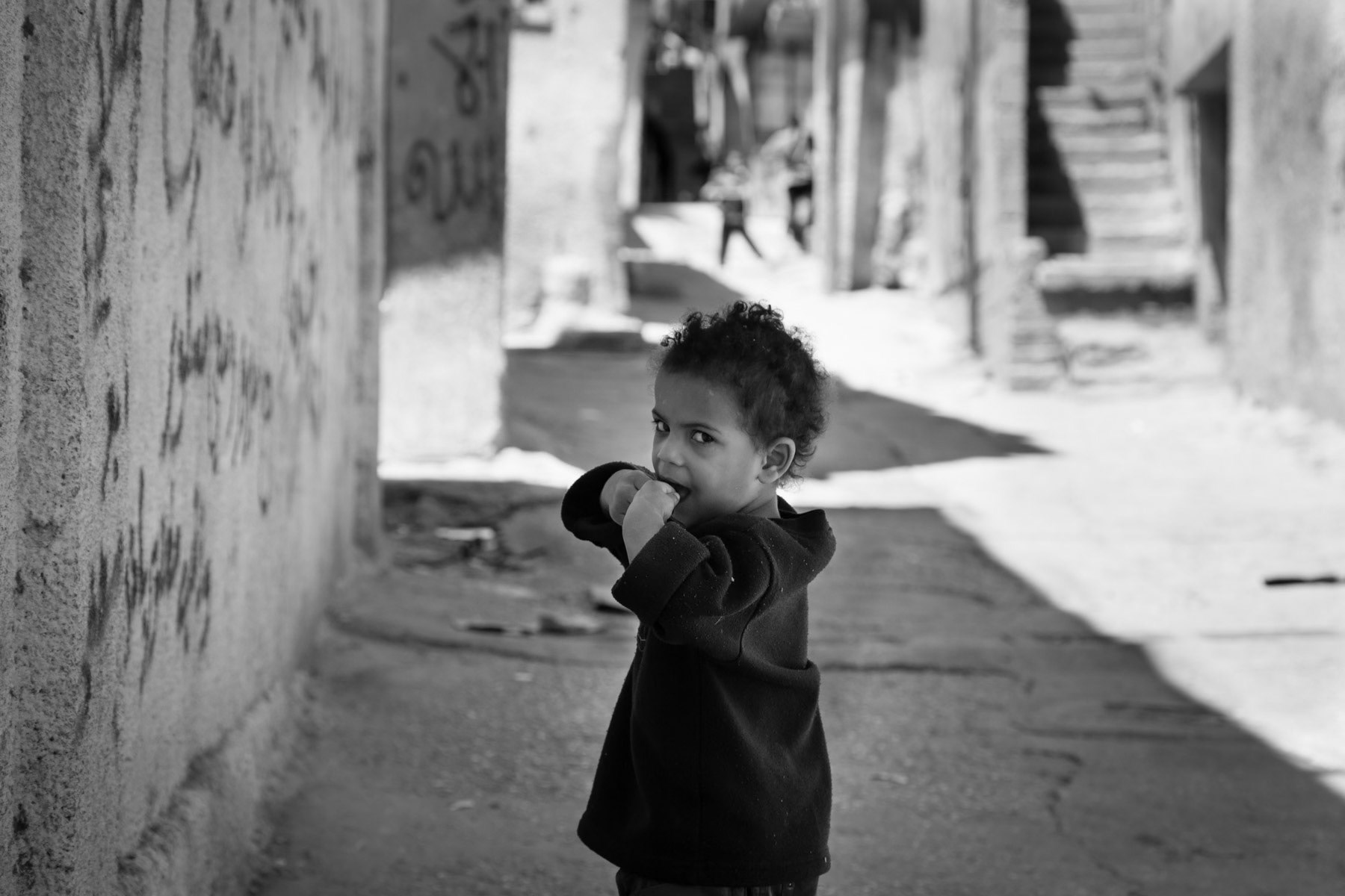 Balata Refugee Camp in the West Bank, Palestine, May 2014