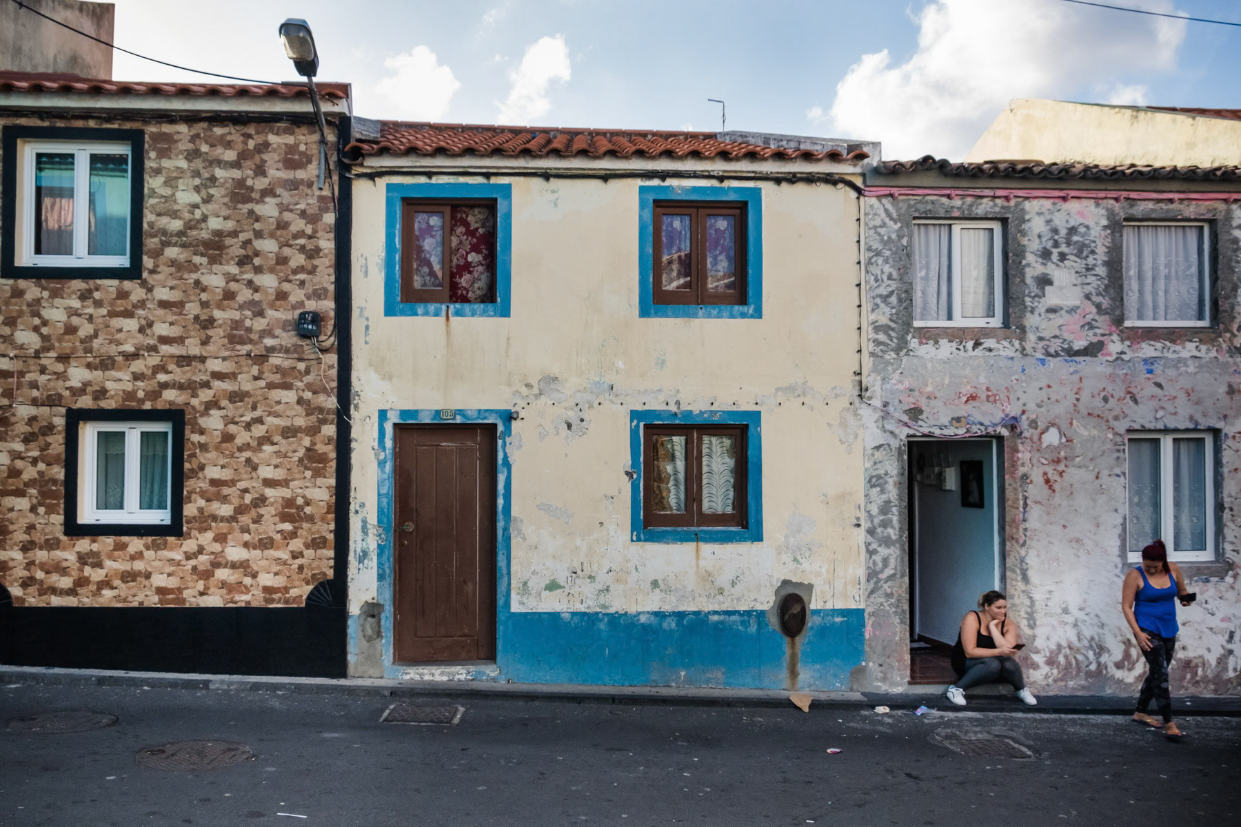 Fishermen neighborhood, Rabo de Peixe, Azores, September 2018