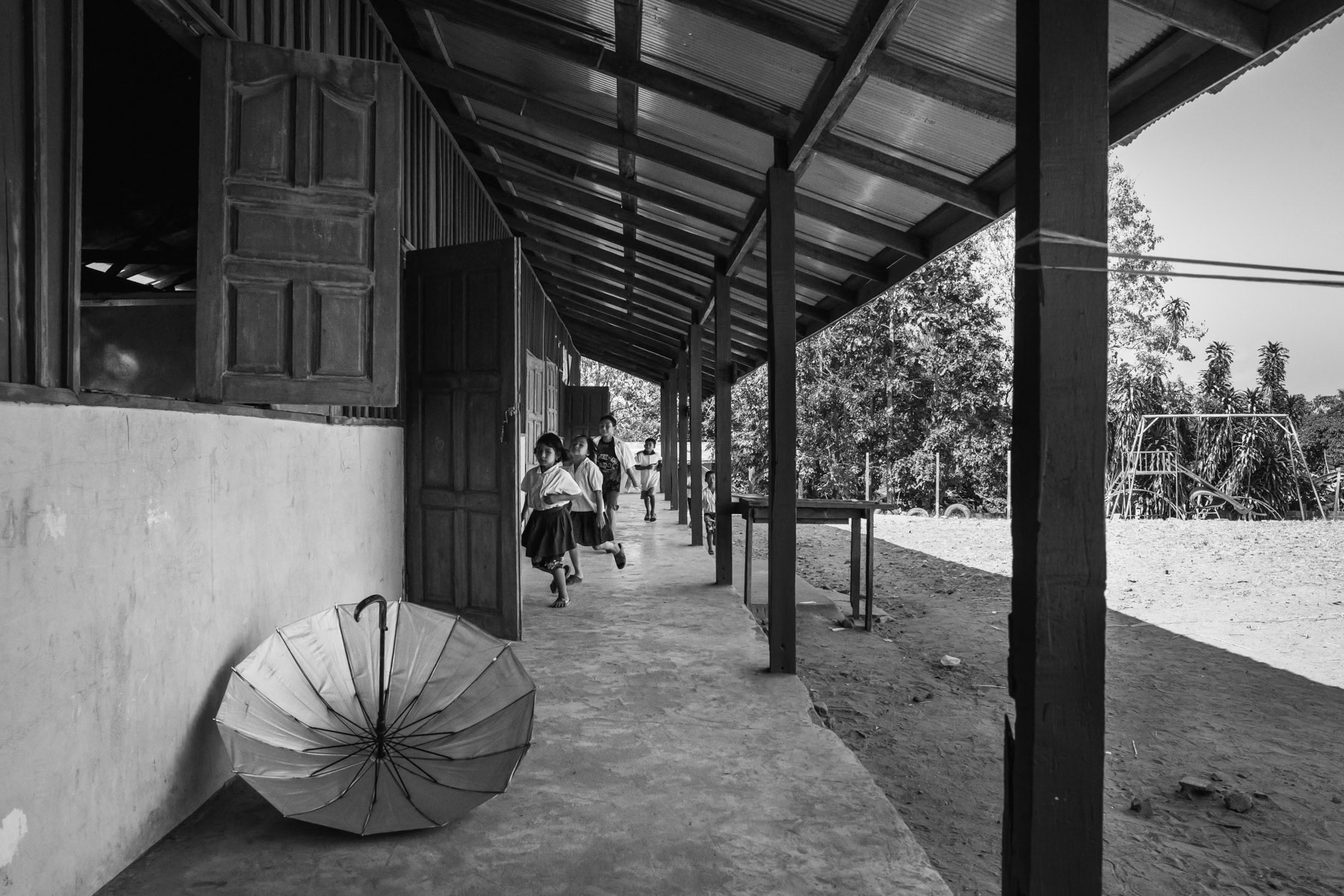 School in Lae Gho, Karen State, Myanmar, January 2024