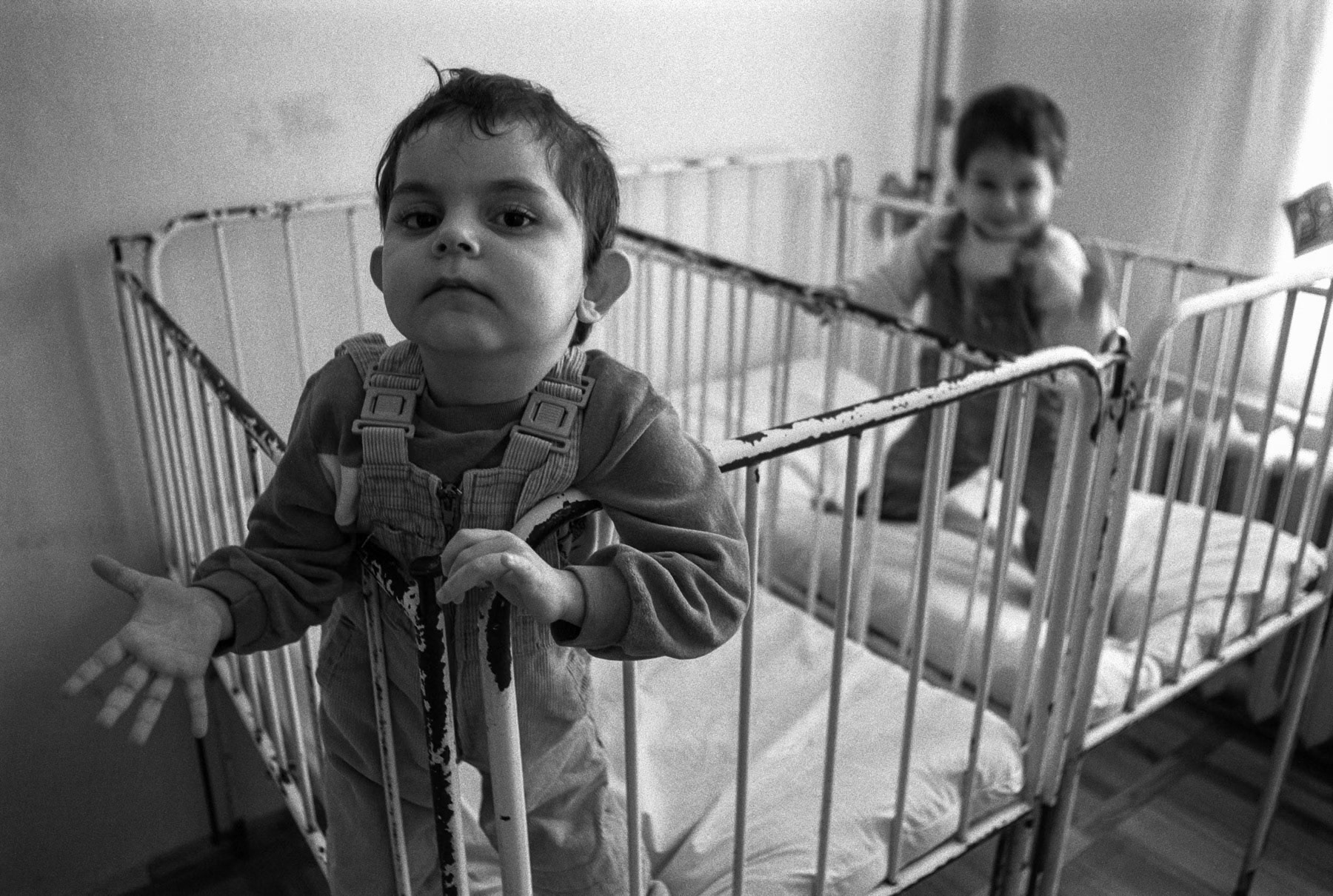 Mental health ward, orphange in Cluj-Napoca region, Romania, May 1993