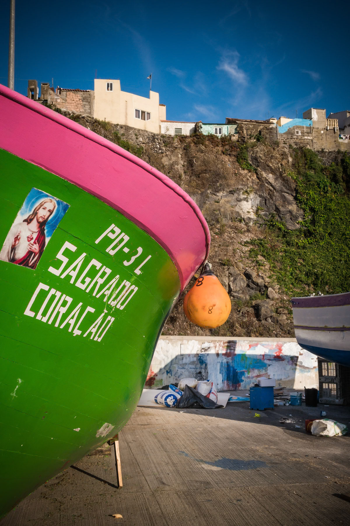 Fishermen port of Rabo de Peixe, Azores, September 2018