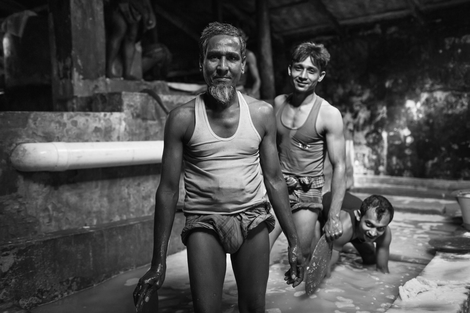 Salt processing plant, Chittagong, Bangladesh, october 2014