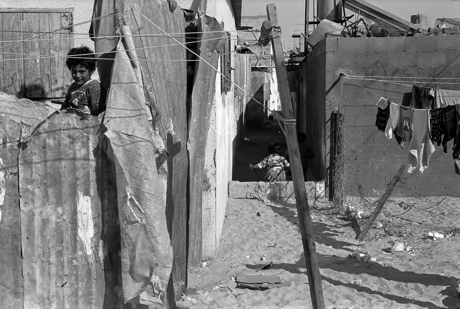 Khan Younis refugee camp in the Gaza Strip, Palestinian Occupied Territories, 1993