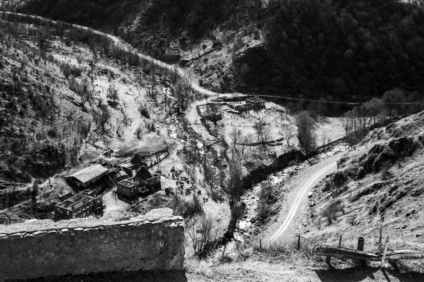 Karvachar region, Karabakh, February 2014