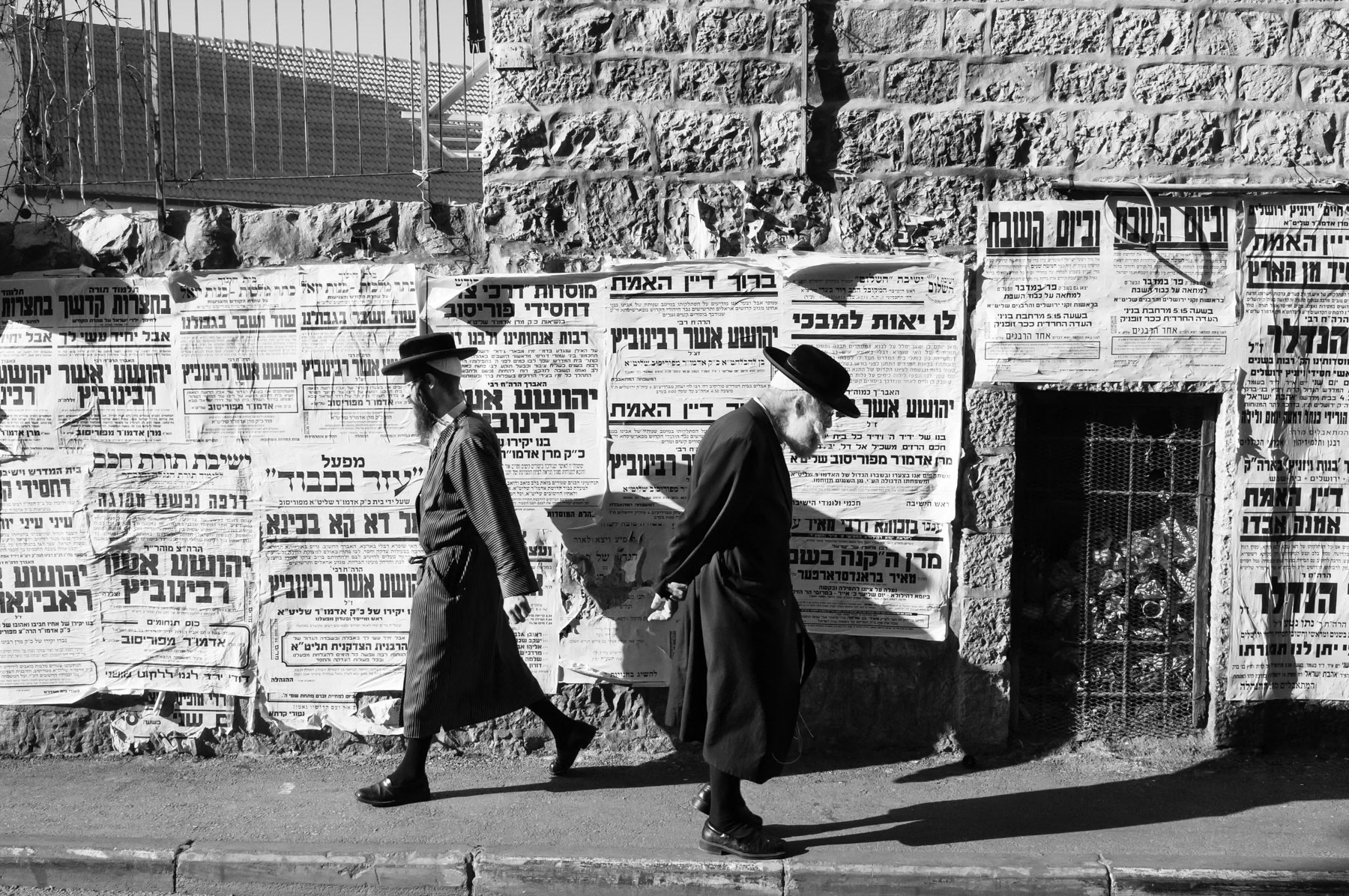 Ultra Othodox Neighbourhood of Me'A She'Arim in Jerusalem, Israel, May 2014