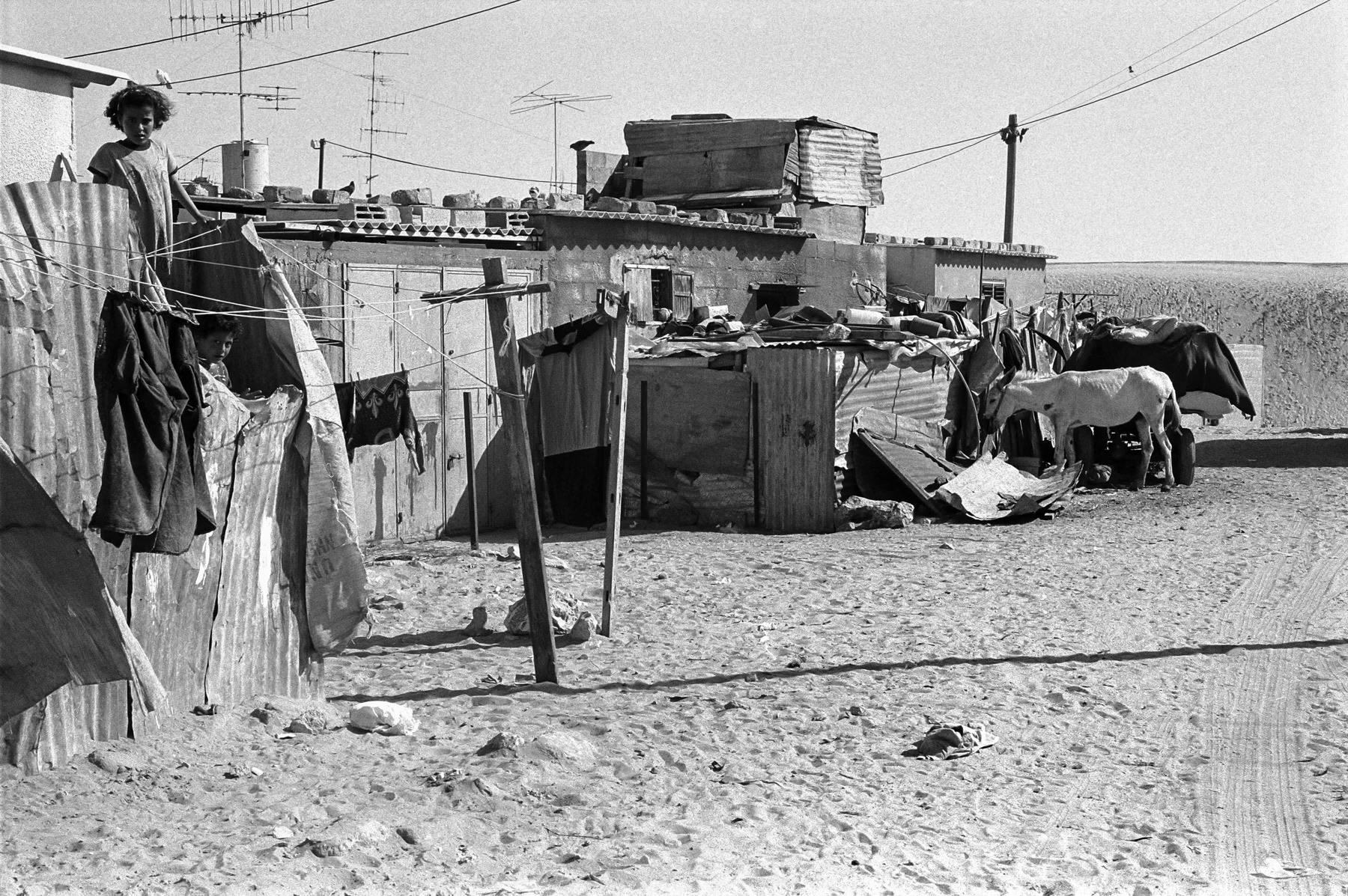 Khan Younis refugee camp in the Gaza Strip, 1993