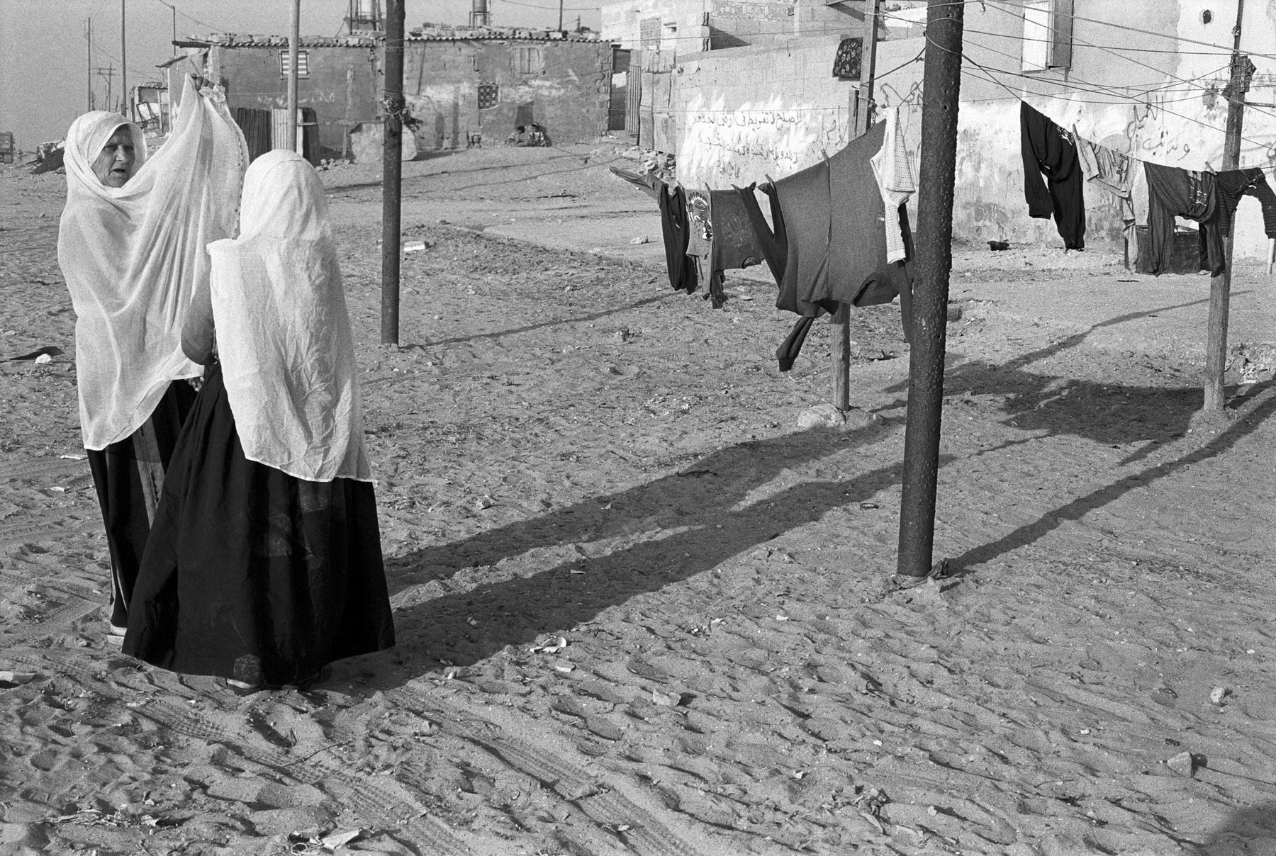 Beach refugee camp, also called Shati, Gaza Strip, 1993
