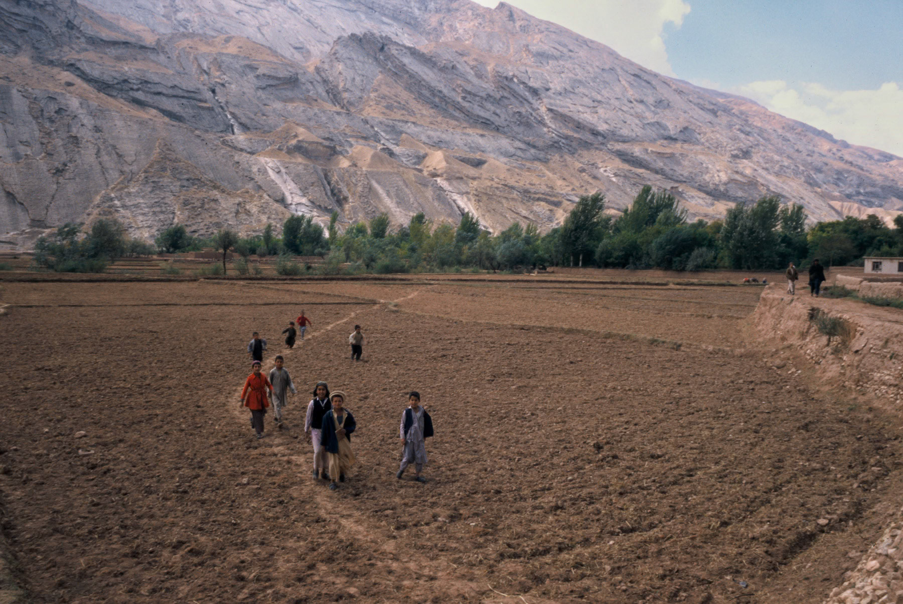 Bamyian province in central Afghanistan, 1995