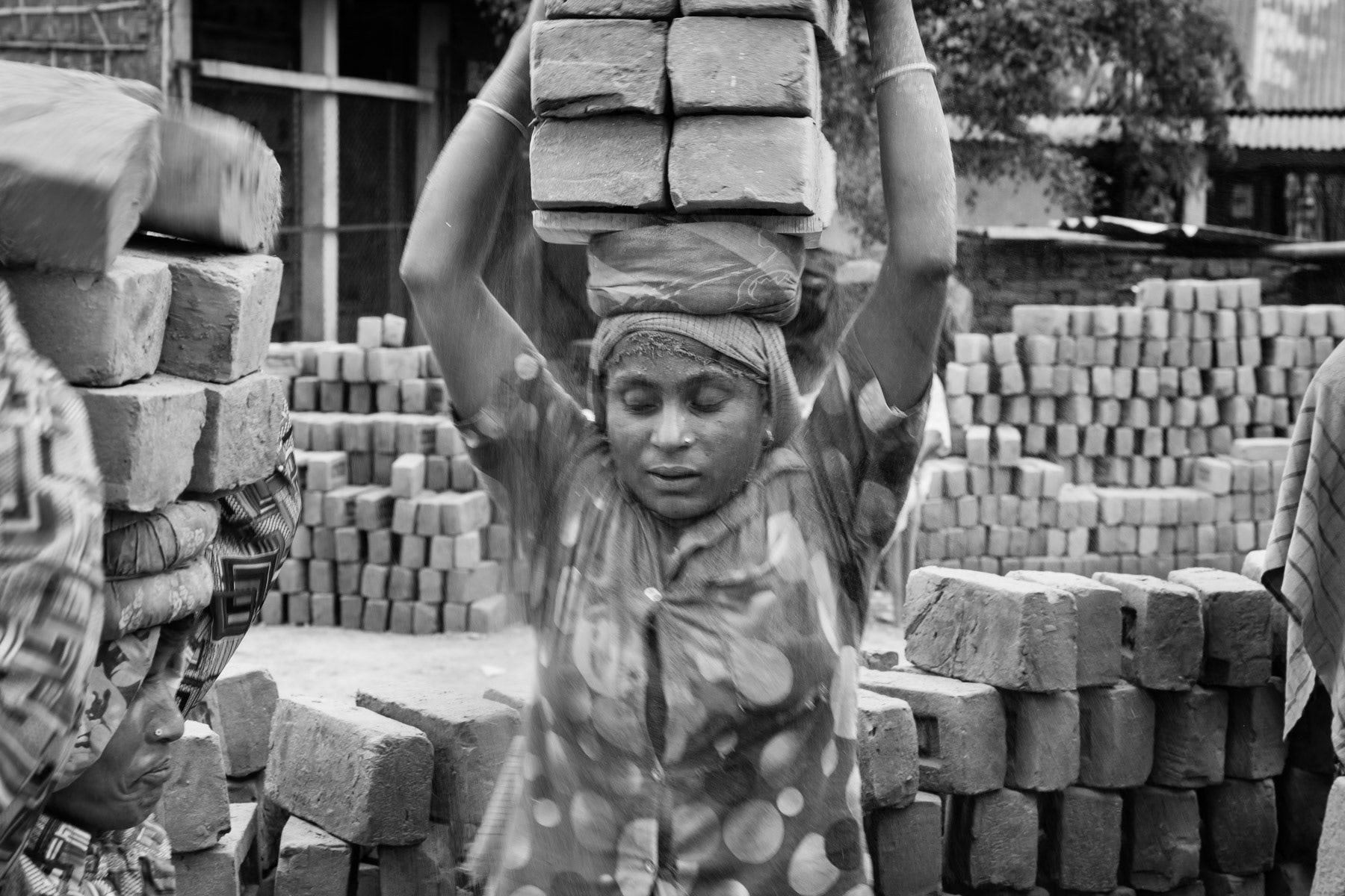 Brick kiln worker in Mymensingh, Bangladesh, May 2015