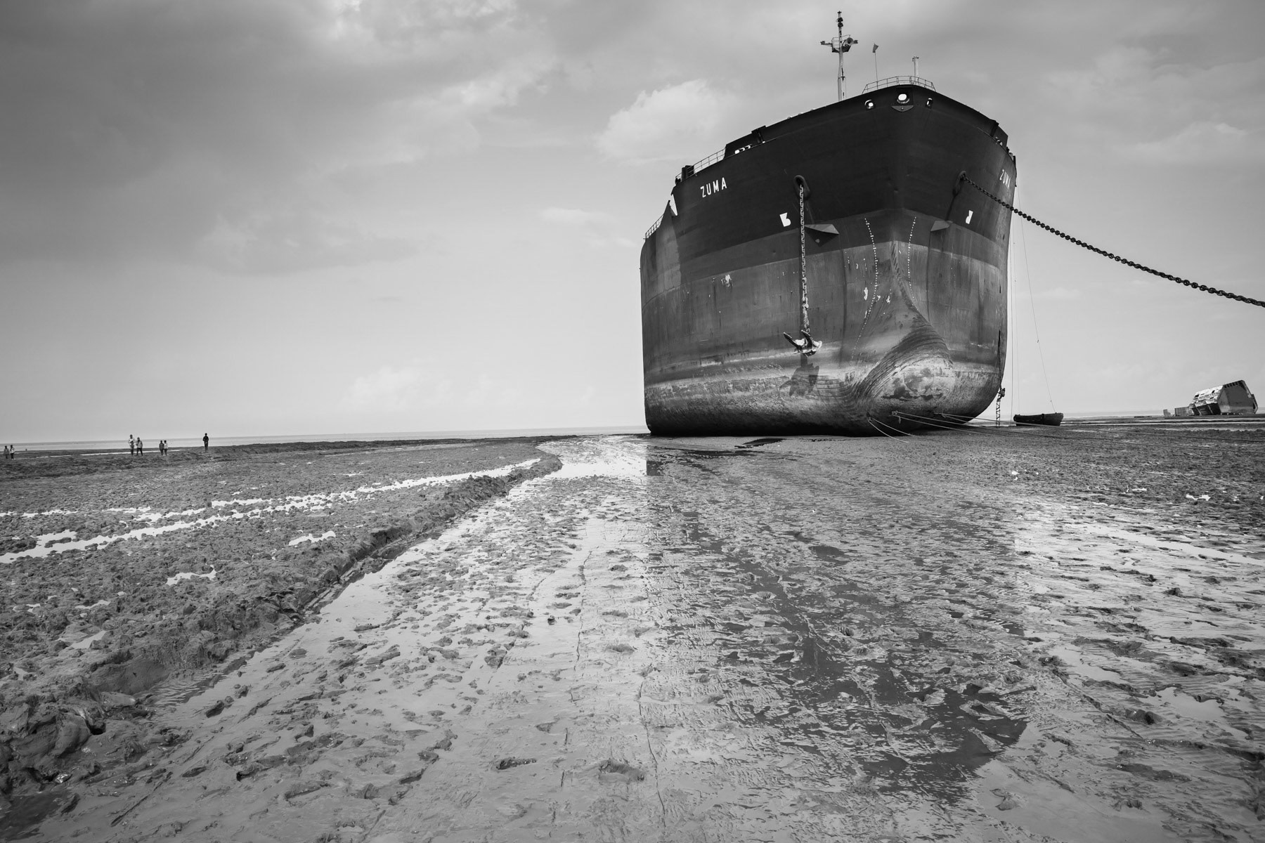 Ship-breaking yards of Chittagong, June 2015
