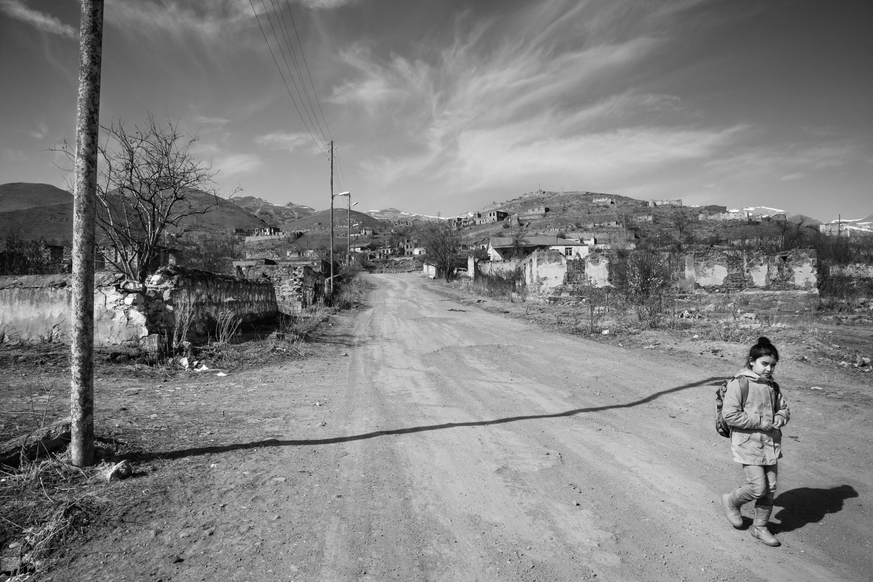 Karvachar town in north-eastern Karabakh, February 2014