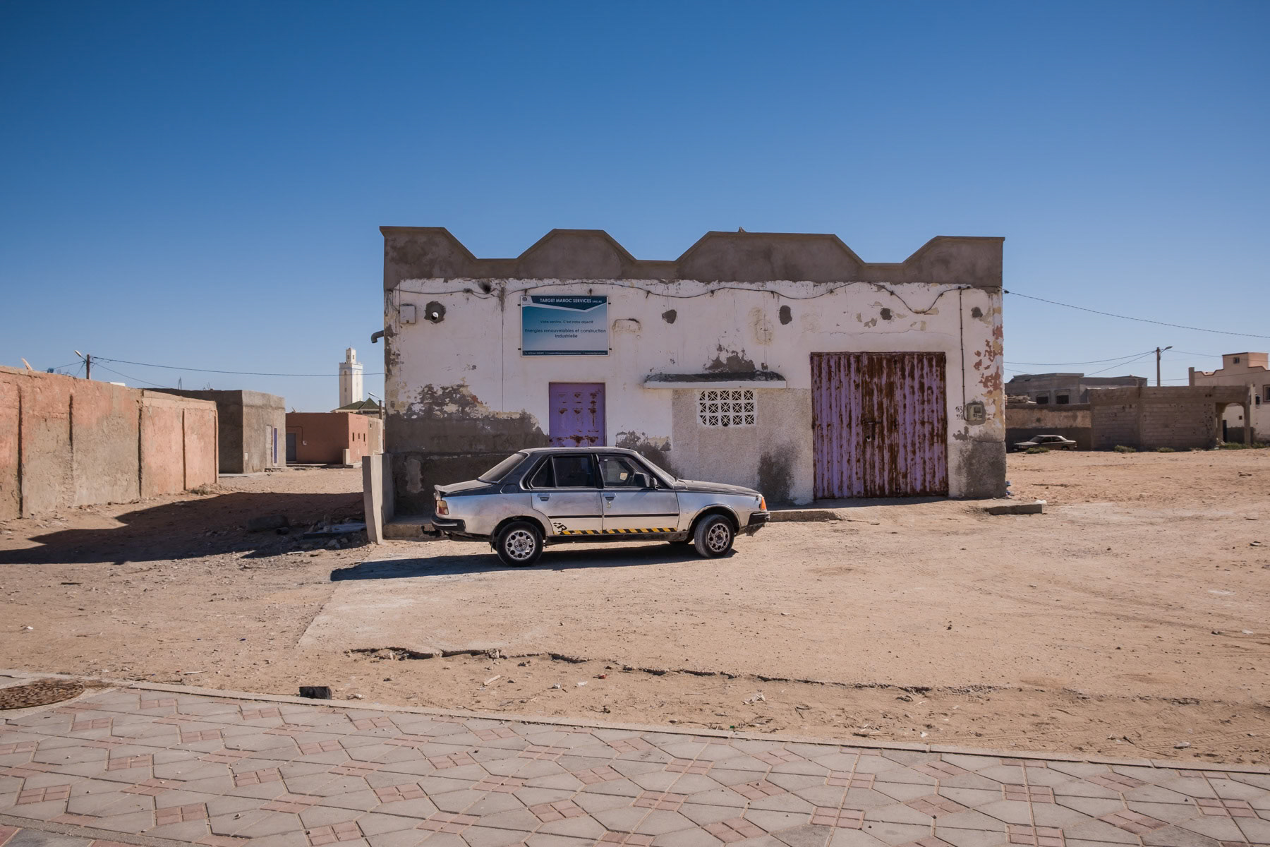 Foum El Oued village near the capital Laayoune, Western Sahara, December 2018
