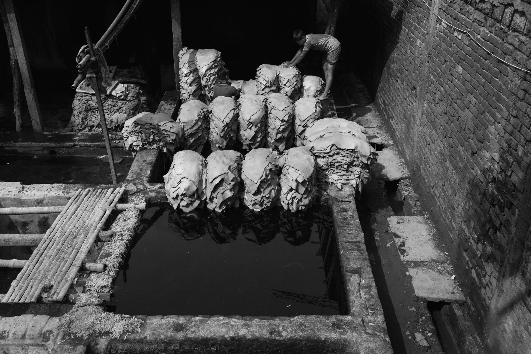 Hazaribagh tannery, Bangladesh, October 2014
