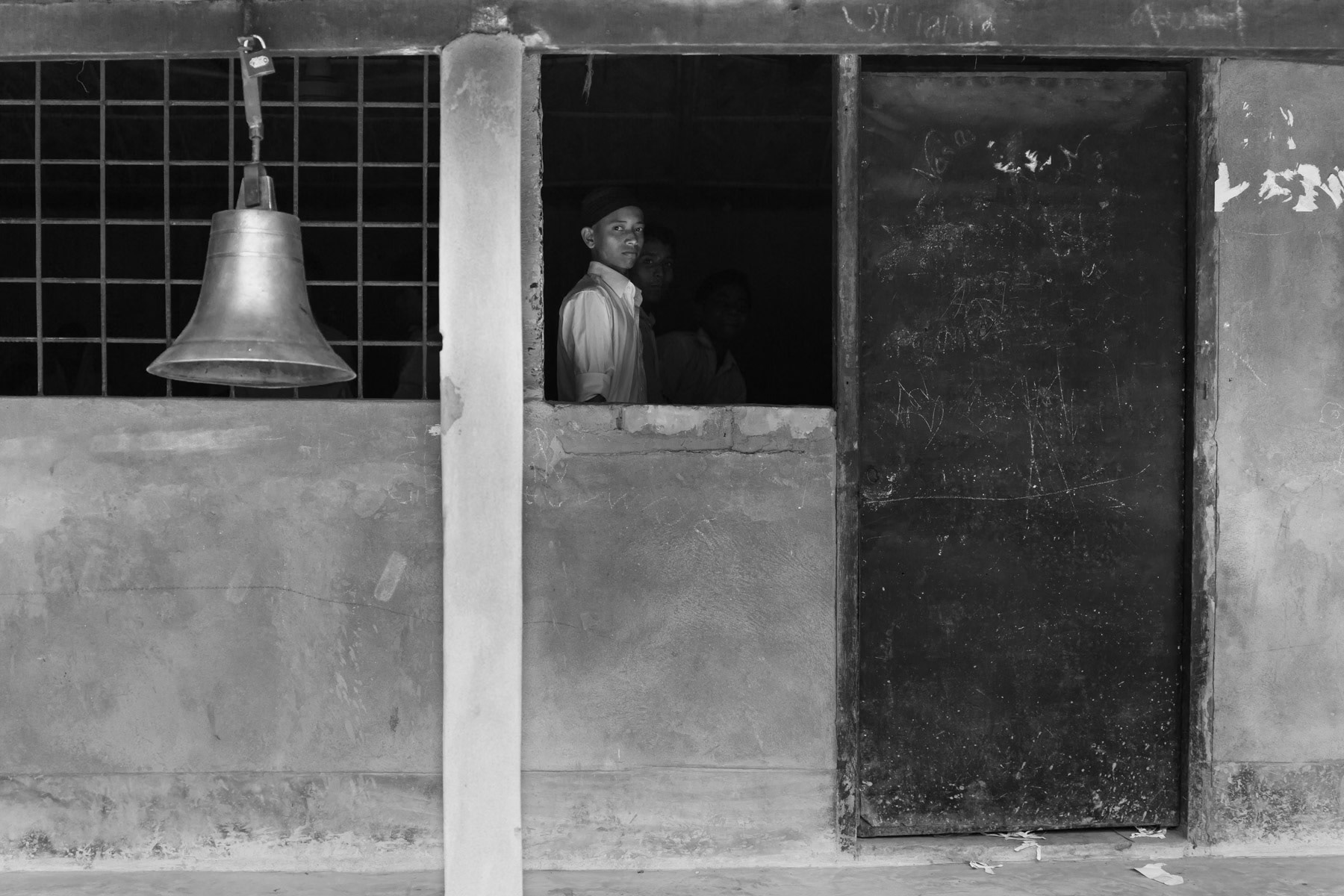 School for Bihari children, Jhowtila camp in Chittagong, Bangladesh, May 2015